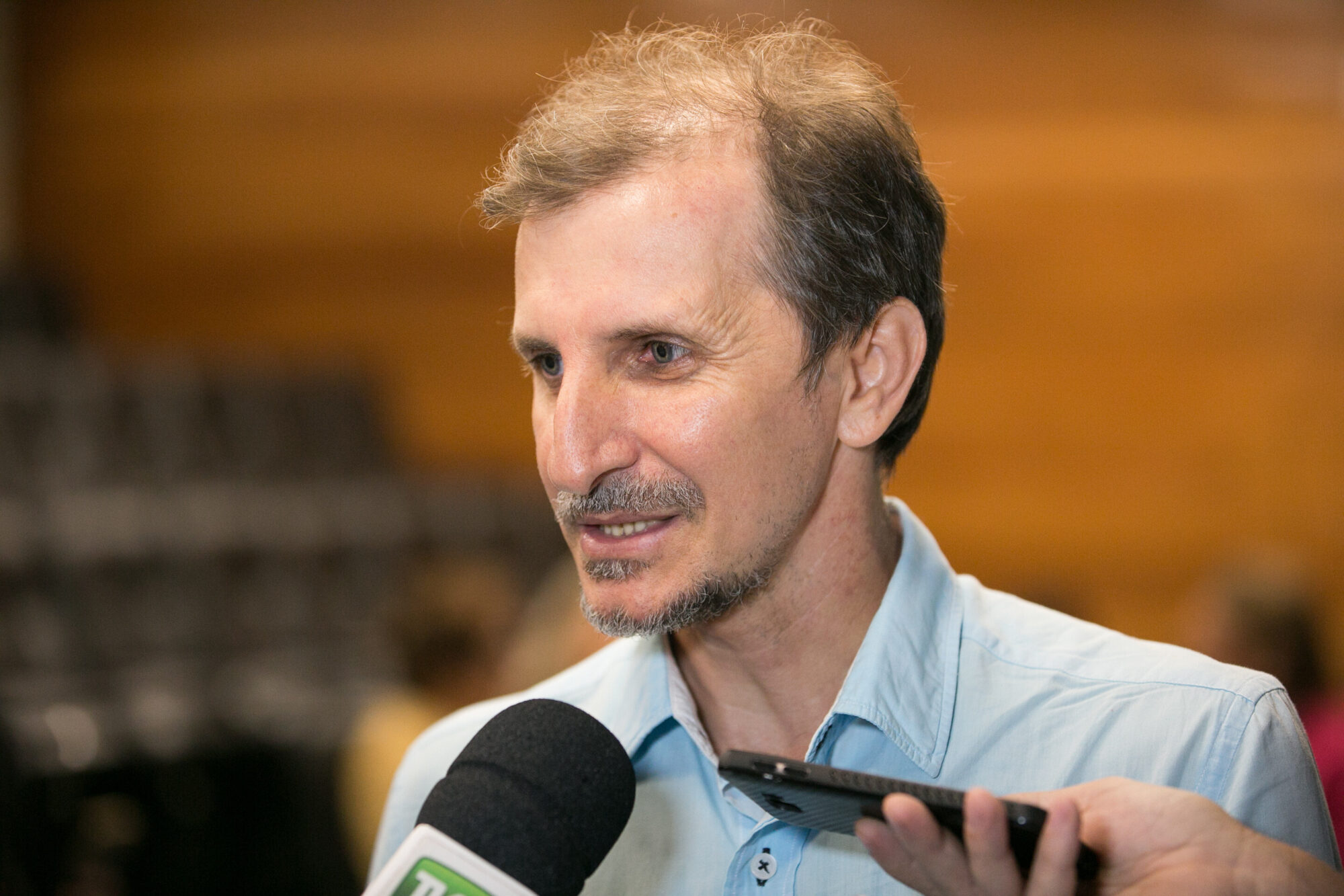 Ricardo Bortoli, professor e assistente social .