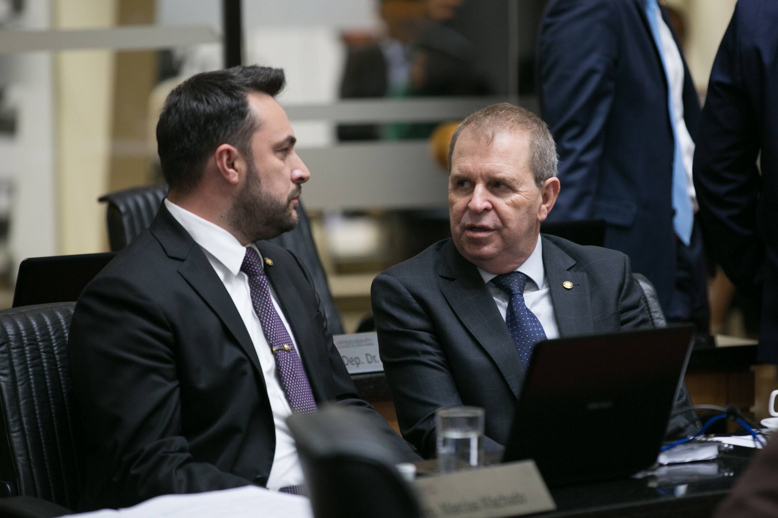 Deputado Marcius Machado (PR) e Deputado Maurício Eskudlark (PR)