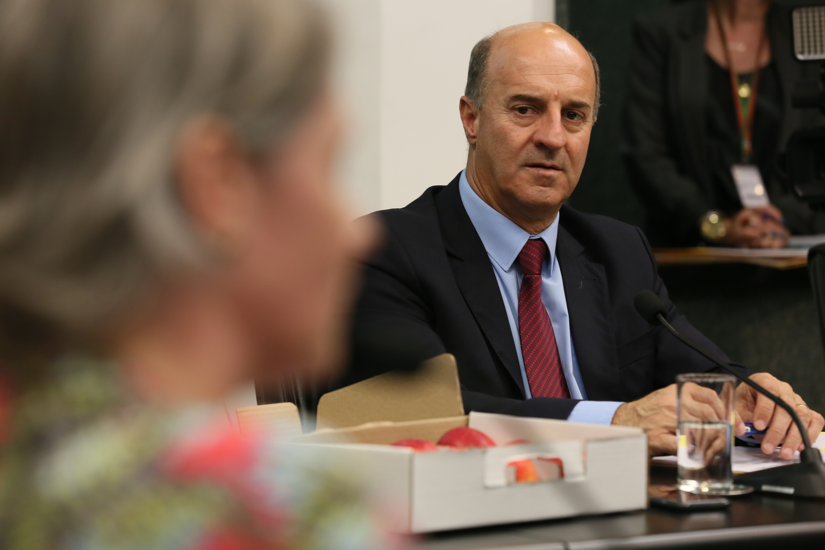 Comissão recebe o secretário de estado da Agricultura e da Pesca Ricardo de Gouvêa e a Presidente da Epagri Edilene Steinwandter para Informações das respectivas pastas.