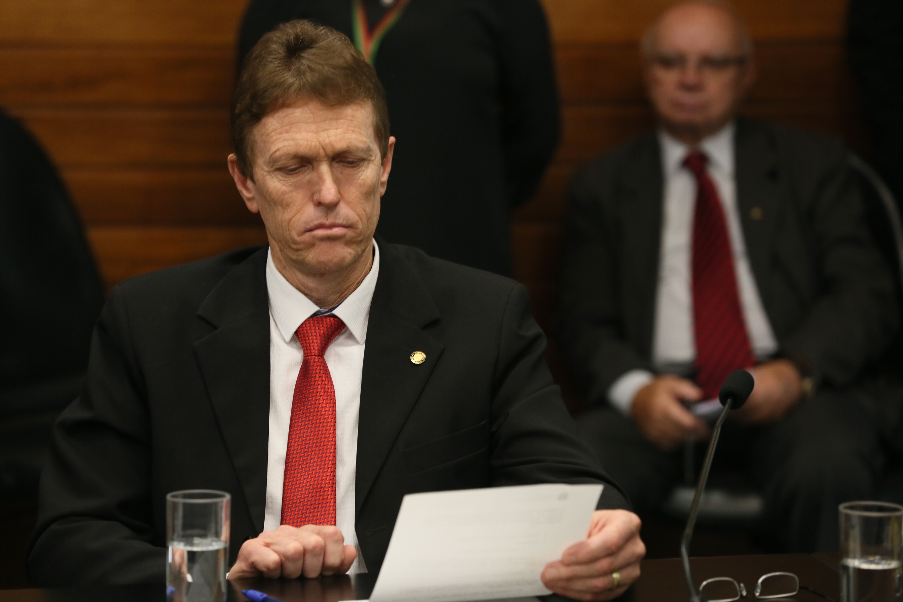 Comissão recebe o secretário de estado da Agricultura e da Pesca Ricardo de Gouvêa e a Presidente da Epagri Edilene Steinwandter para Informações das respectivas pastas.