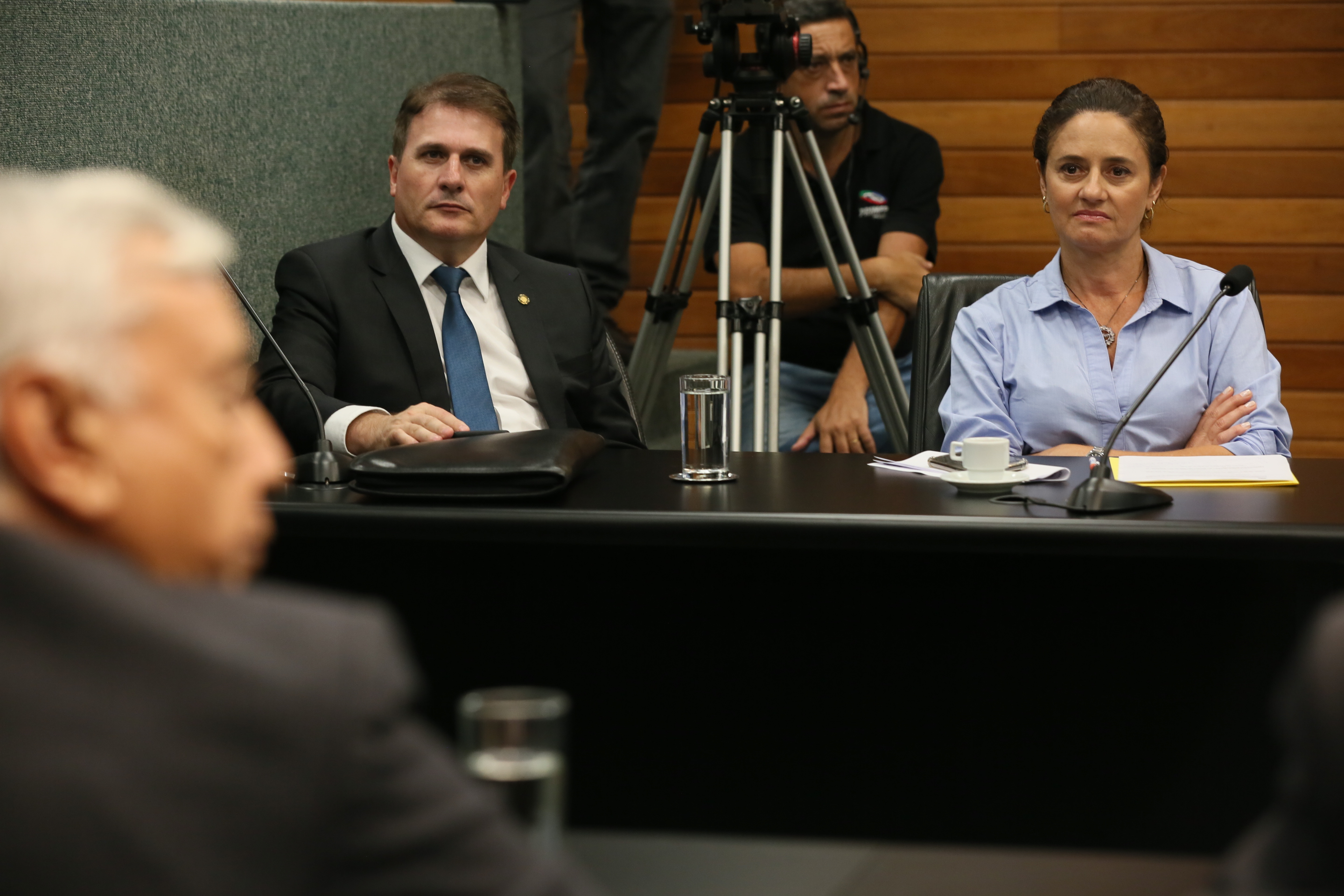 Comissão recebe o secretário de estado da Agricultura e da Pesca Ricardo de Gouvêa e a Presidente da Epagri Edilene Steinwandter para Informações das respectivas pastas.