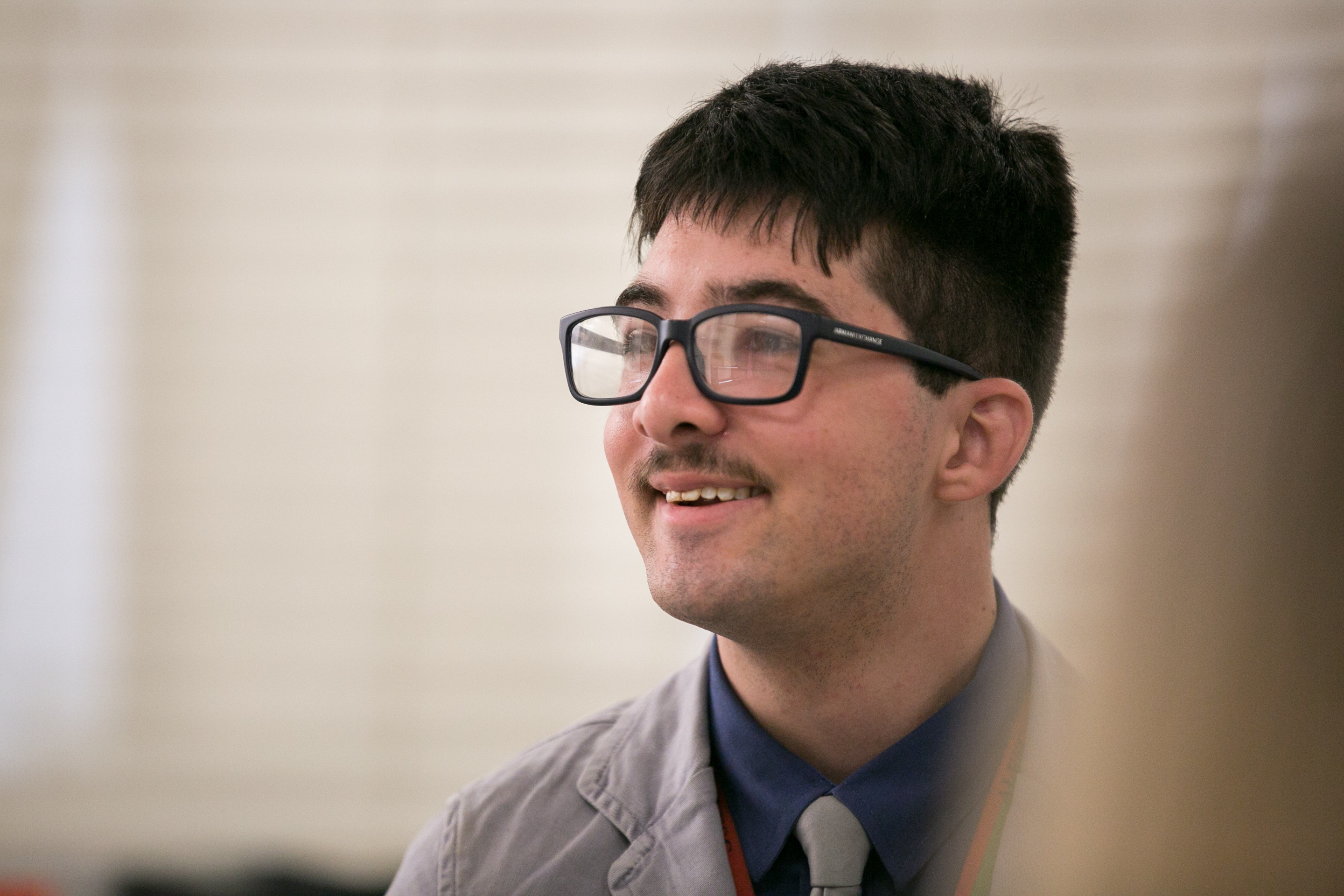 Estagiário da Alesc Bernardo Graff