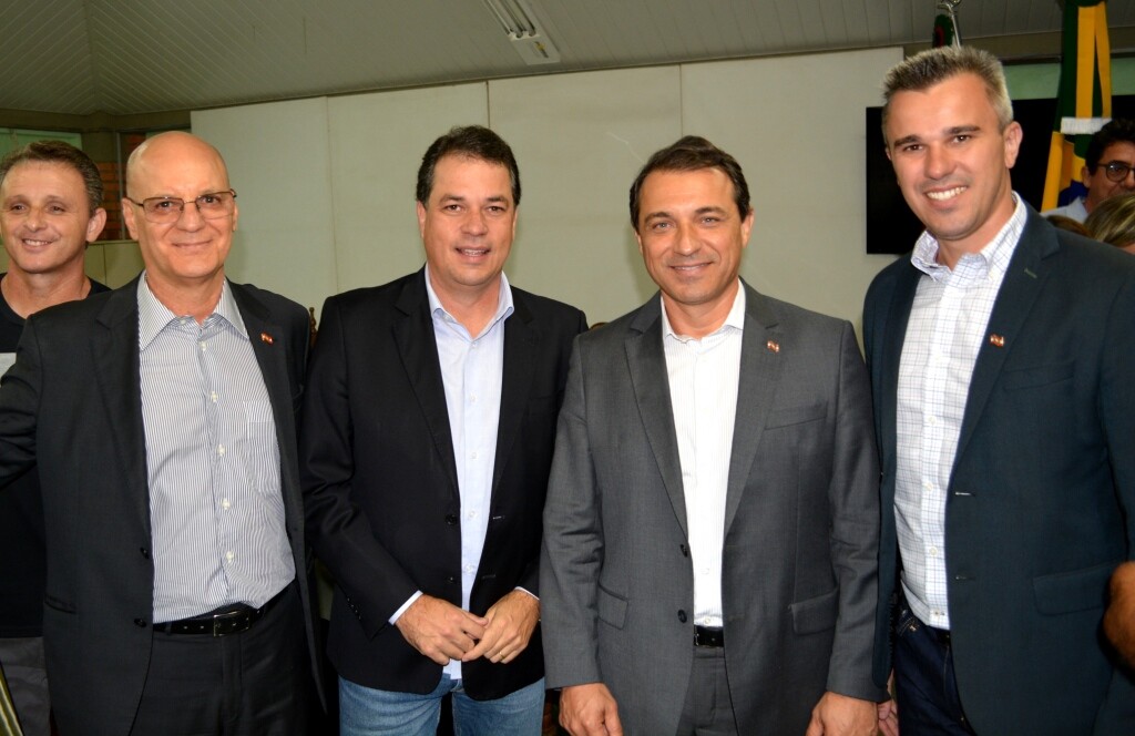Deputado Rodrigo Minotto acompanha agenda do governador em Criciúma