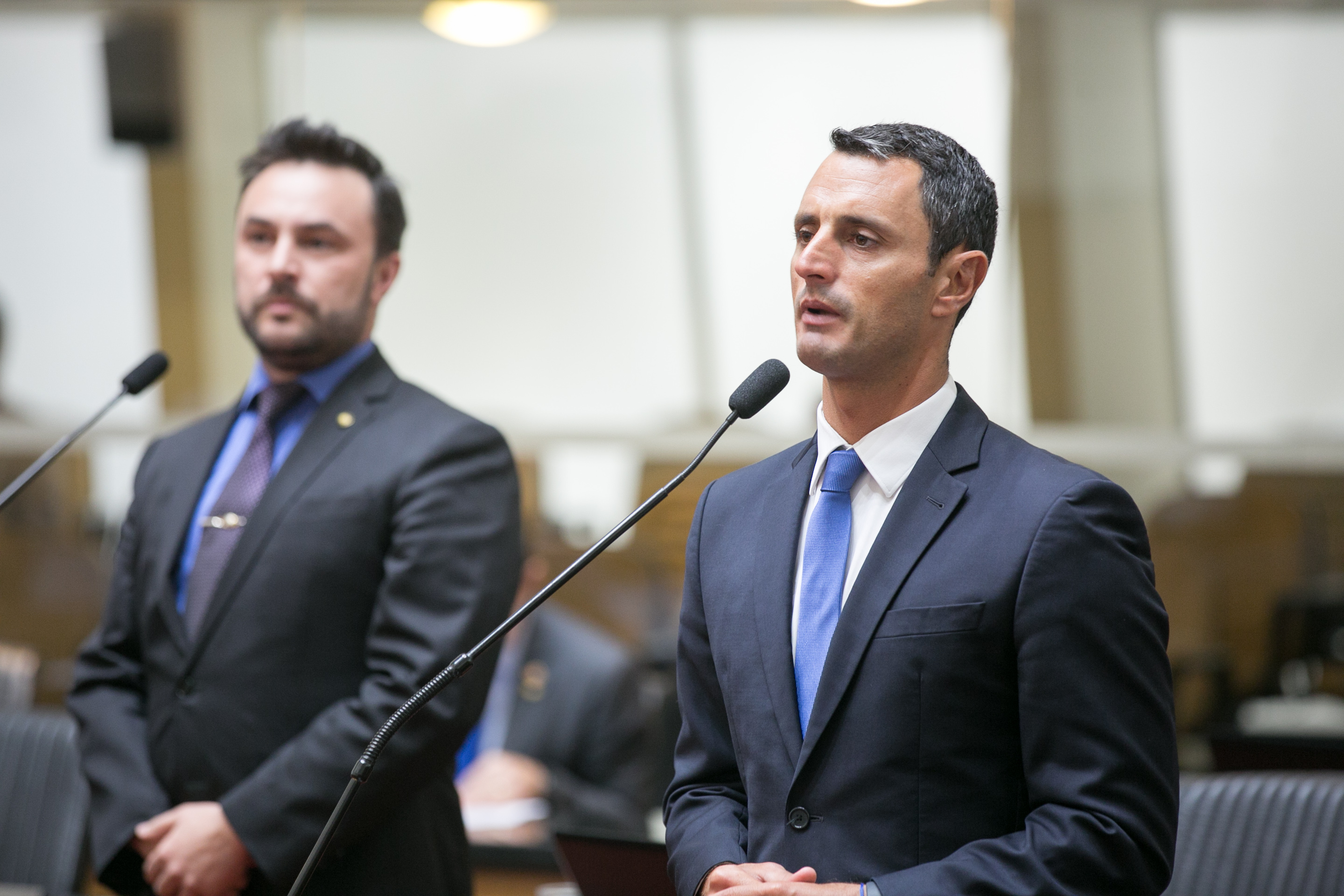 Deputado Marcius Machado (PR) e Deputado João Amin (PP)