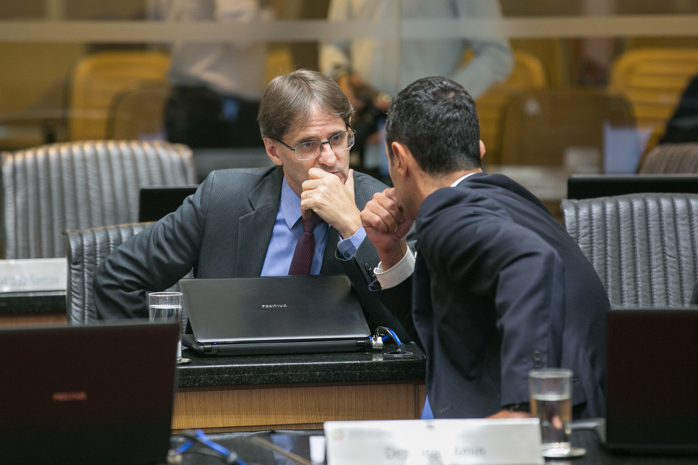 Deputado Neodi Saretta (PT) e Deputado João Amin (PP)