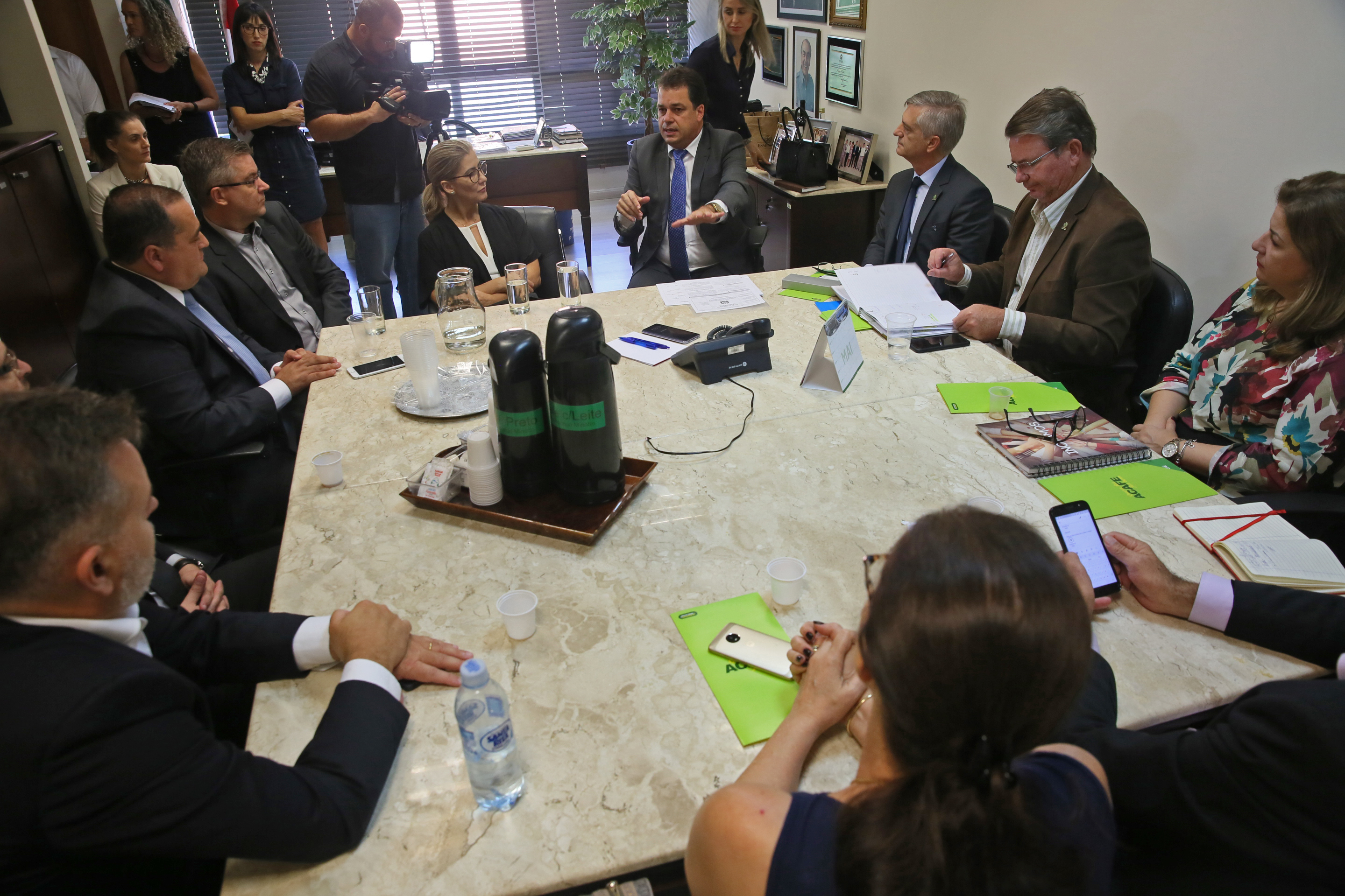Reunião da Frente Parlamentar pelas Universidades Comunitárias de SC.