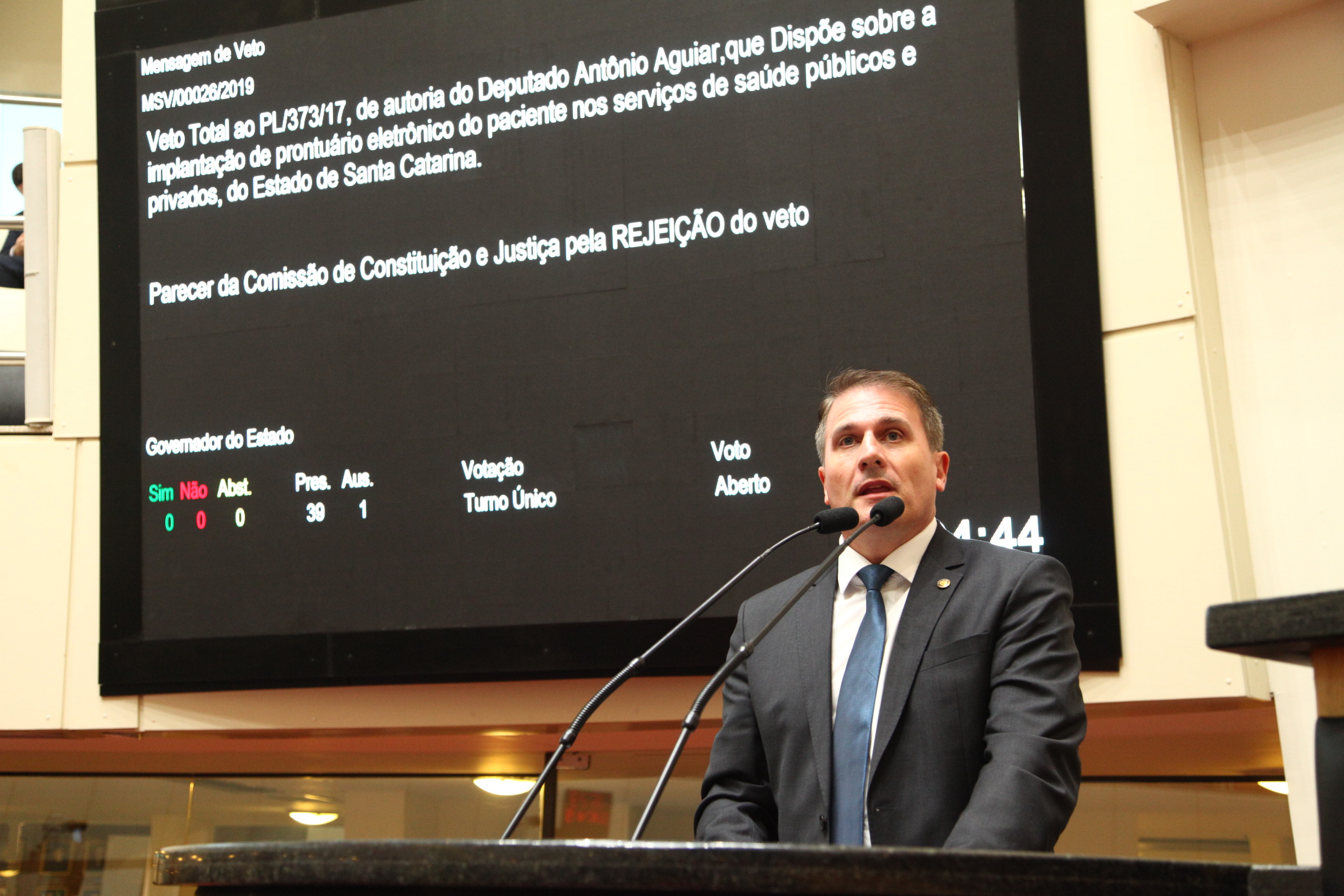 Sessão Ordinária - Deputado Altair Silva (PP)