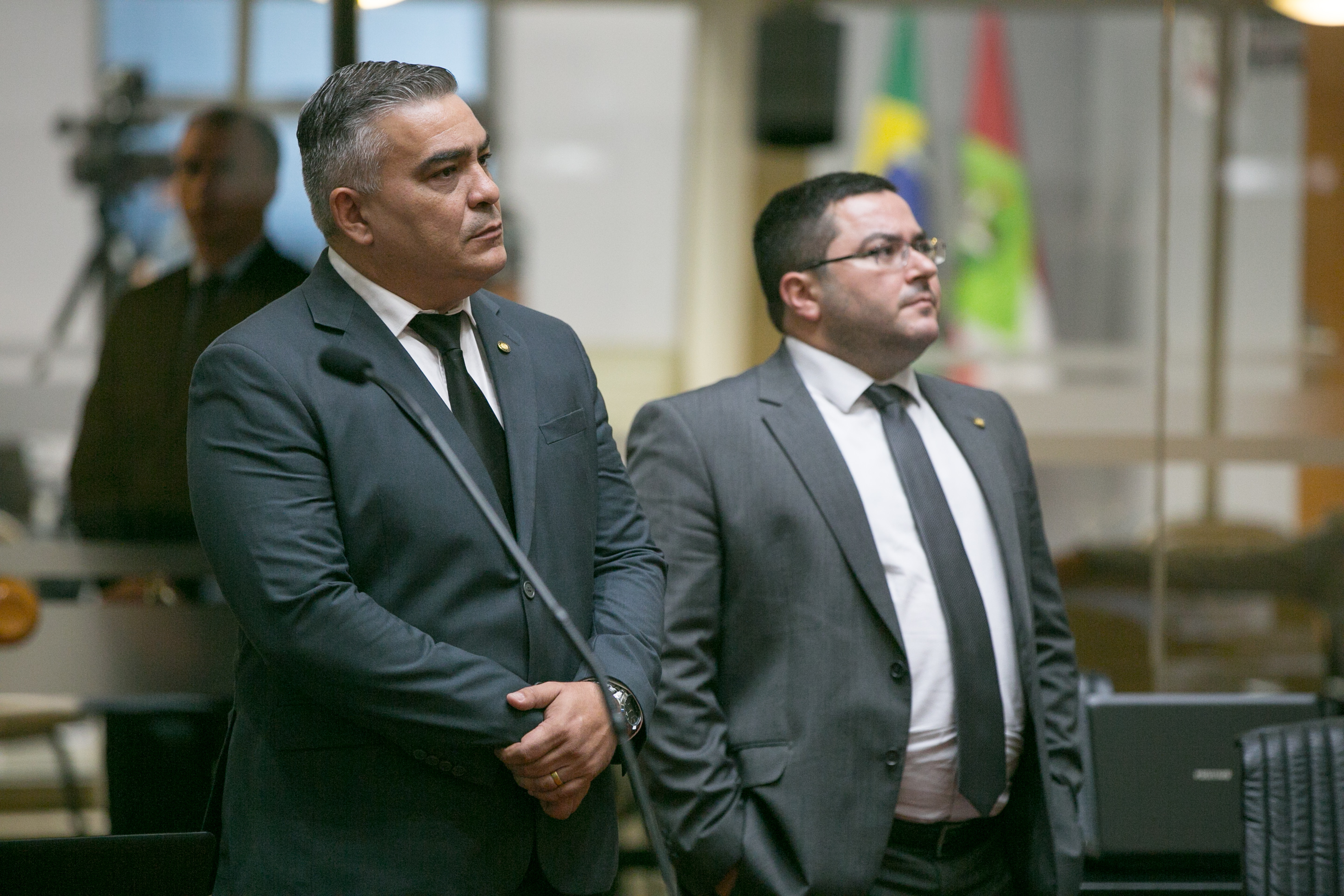 Deputado Sargento Lima (PSL) e Deputado Ricardo Alba (PSL)