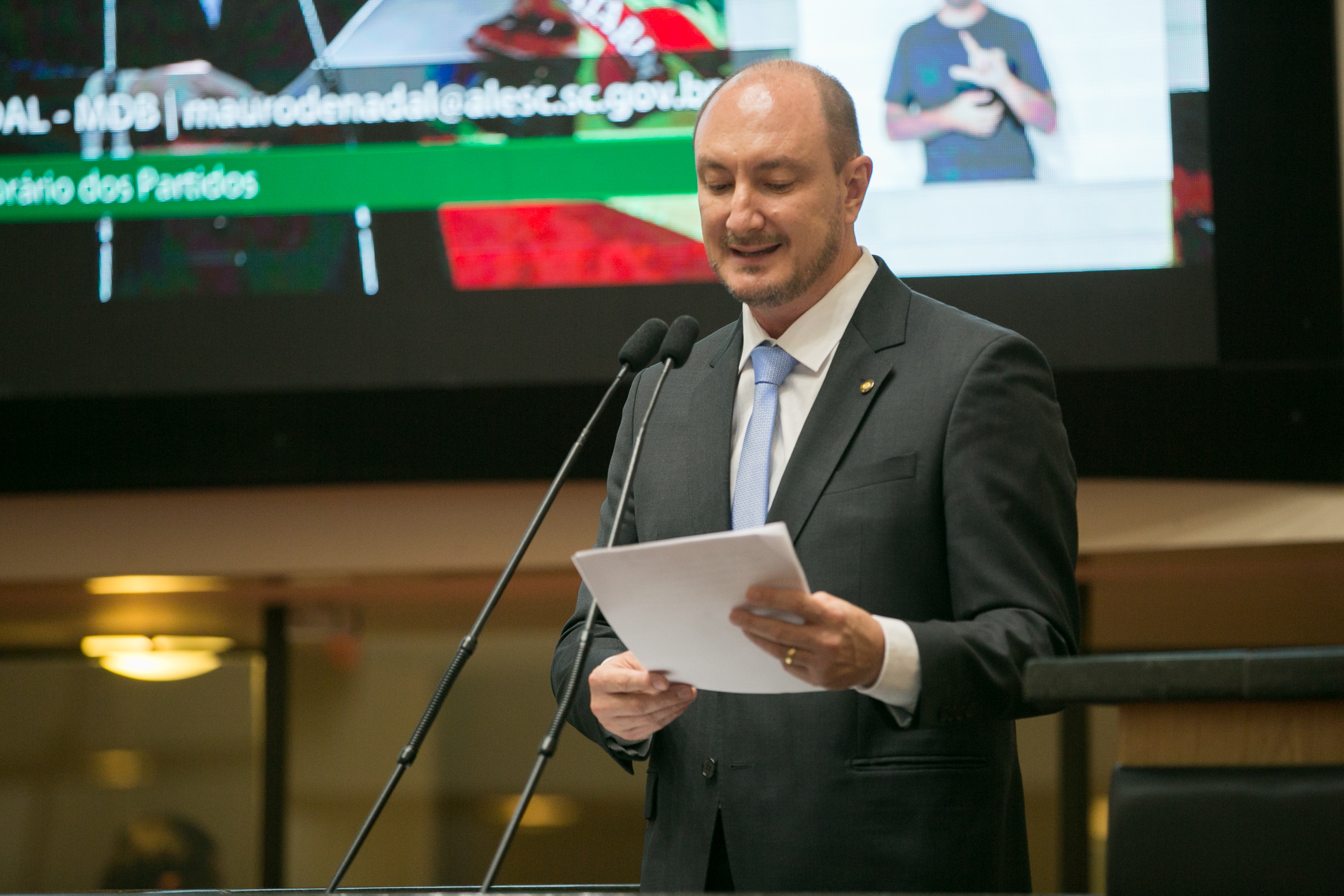 Deputado Mauro de Nadal (MDB)