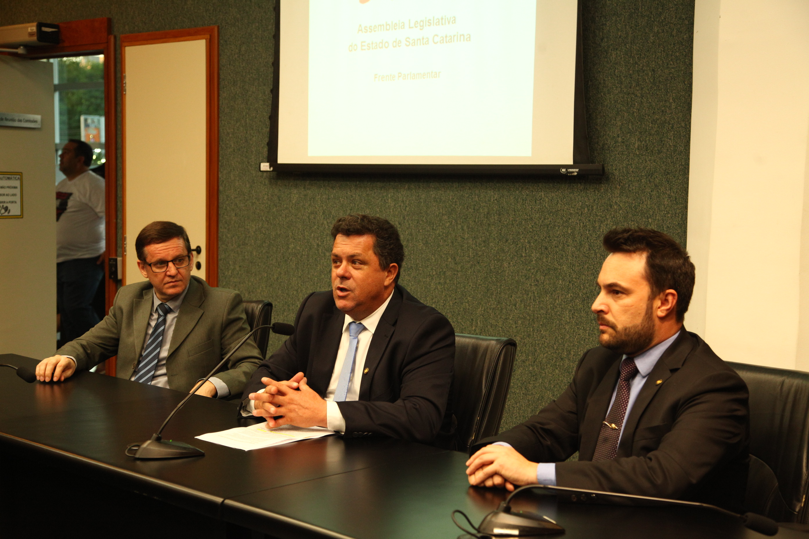 Lançamento Frente Parlamentar em de Defesa da Universalização do Saneamento Ambiental de SC