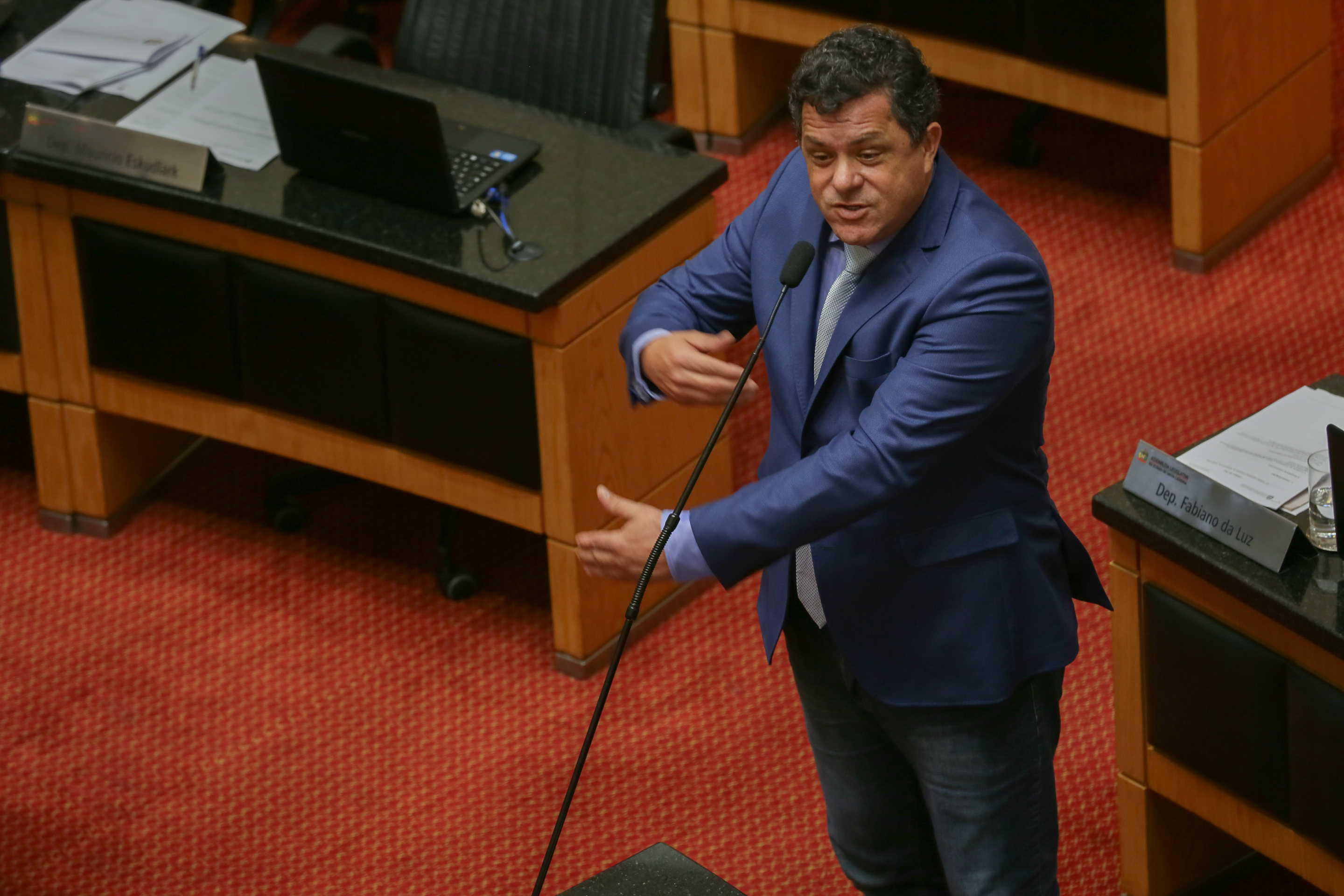 Deputado Ivan Naatz (PV).
