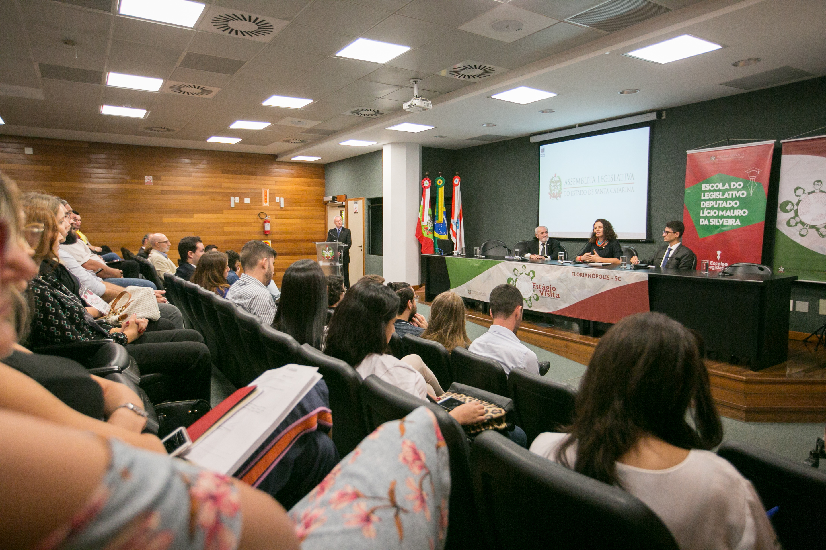 Abertura e palestra inaugural do Programa Estágio-Visita
