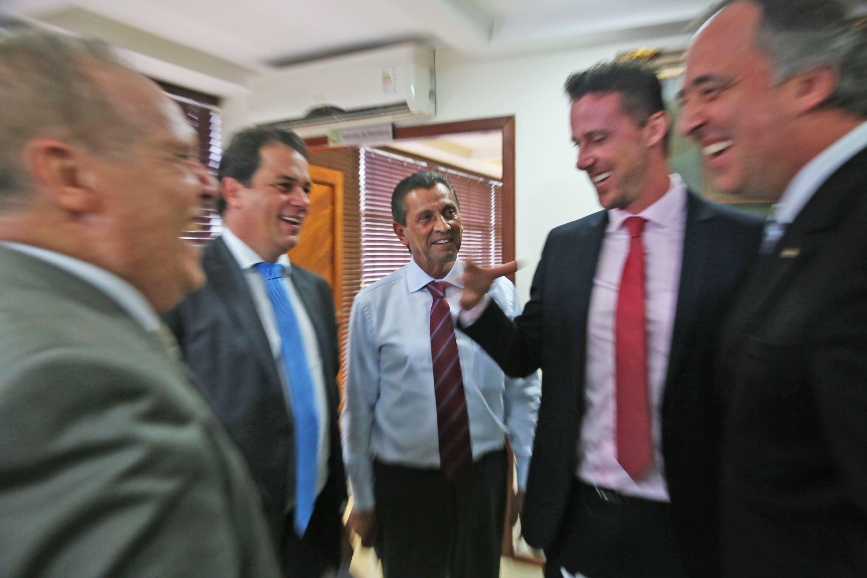 VISITA OFICIAL – Deputado Uruguaio Gustavo Viera é Recebido pelo Presidente da Casa