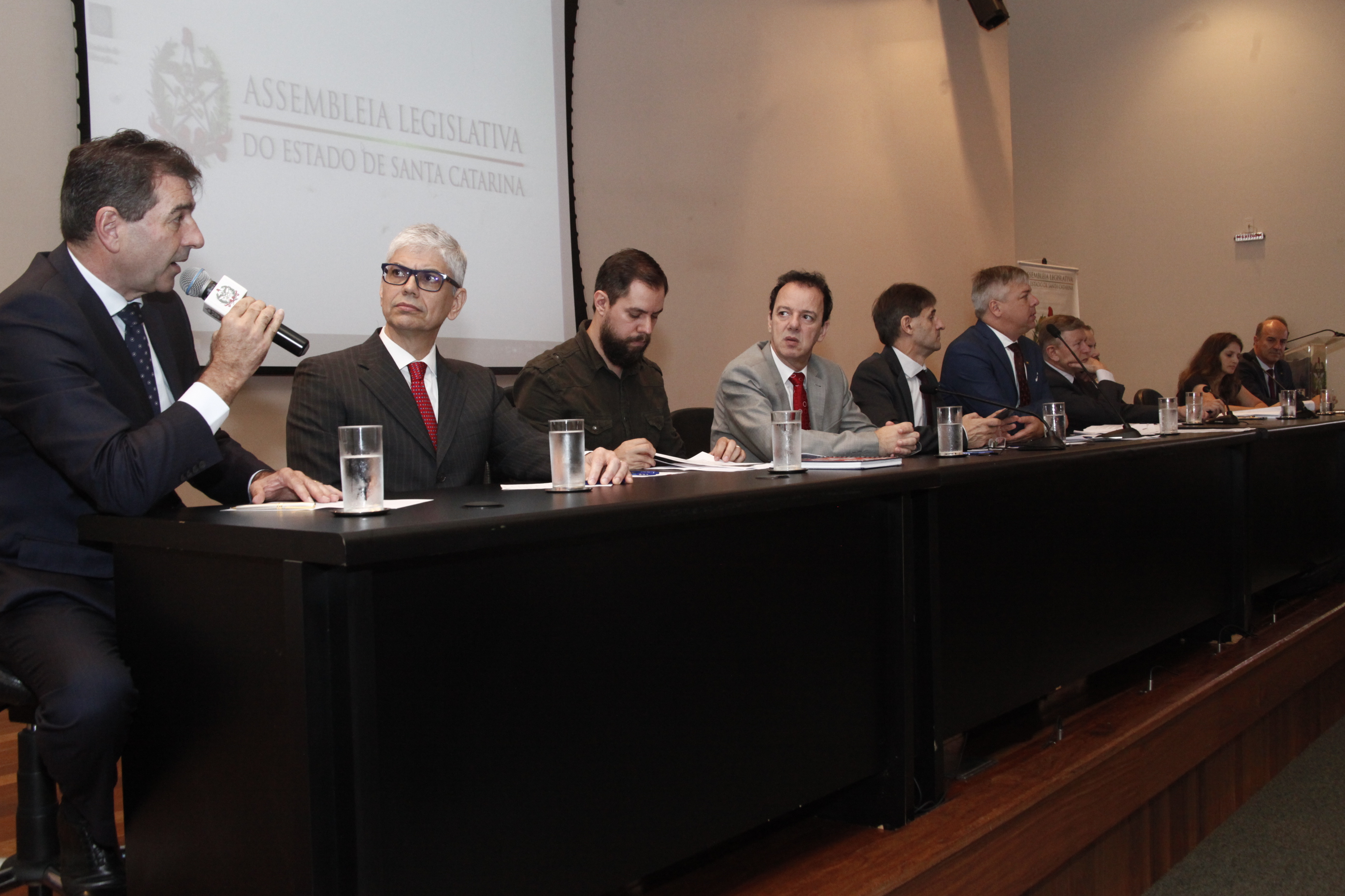Audiência Pública - A Celesc Pública e a Nova Reestruturação.  Foto: Eduardo Guedes de Oliveira