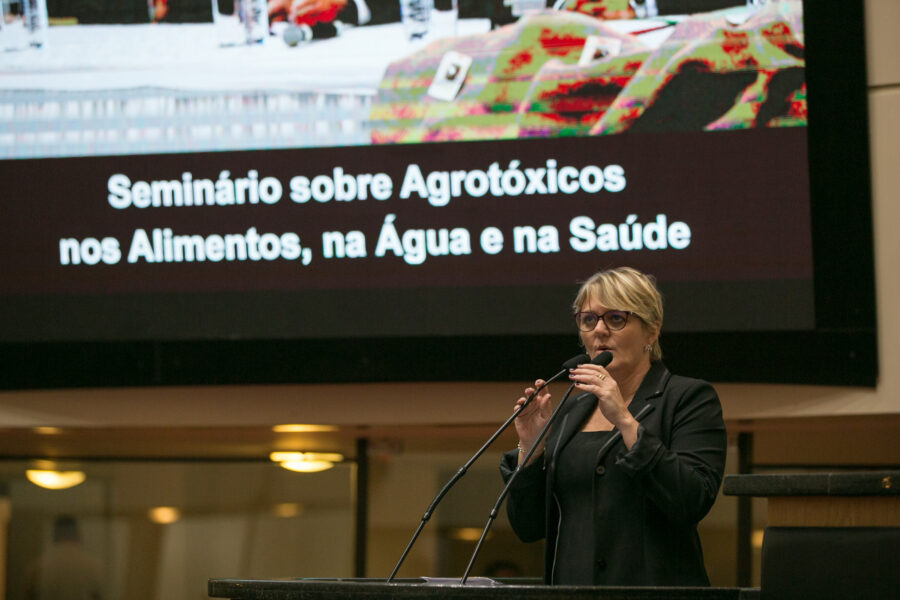 Deputada Luciane Carminatti também utiliza a tecnologia em prol de seu mandato: vídeos e apresentações em plenário, interação nas redes sociais e conversa semanal com o público através do Facebook