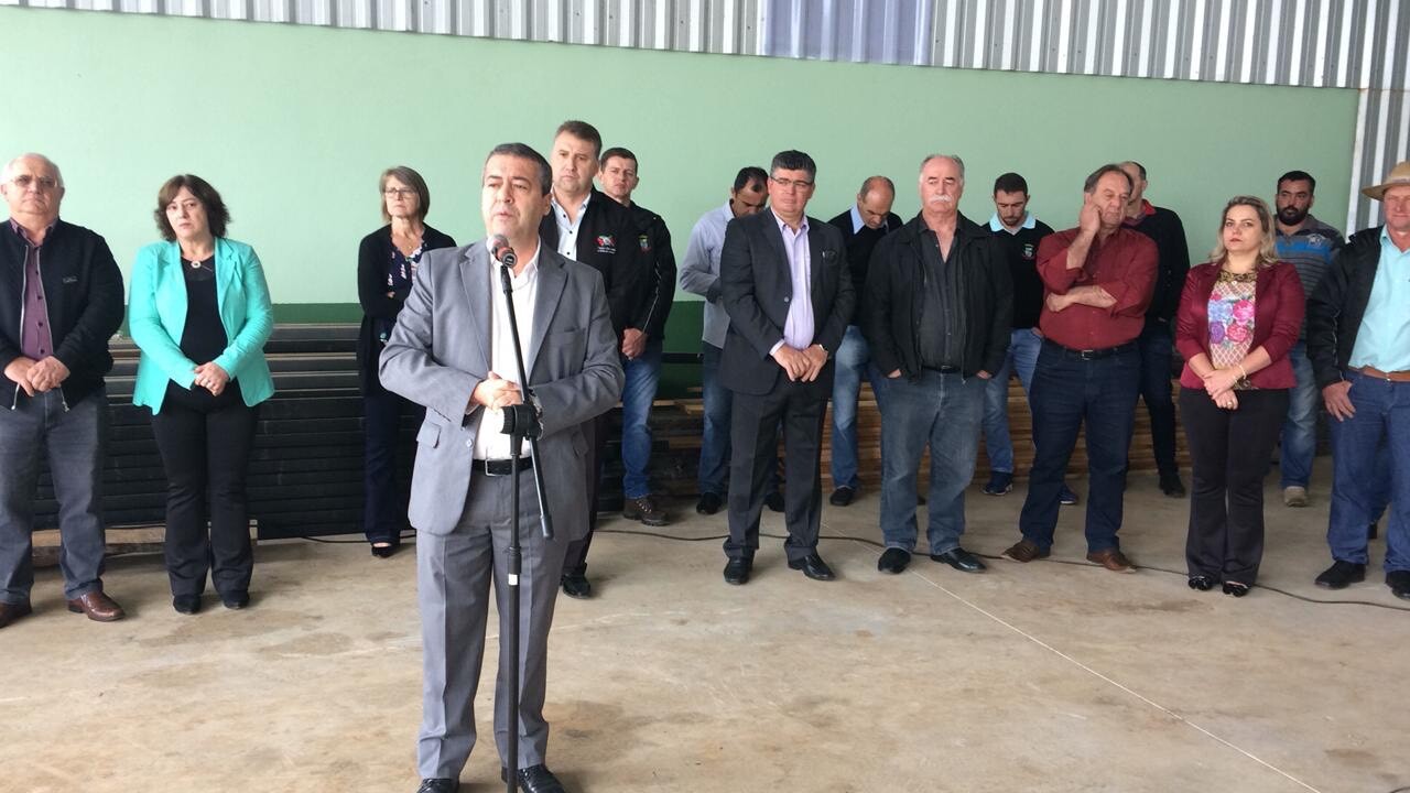 Deputado Romildo Titon e dirigentes da Funasa em Abdon Batista