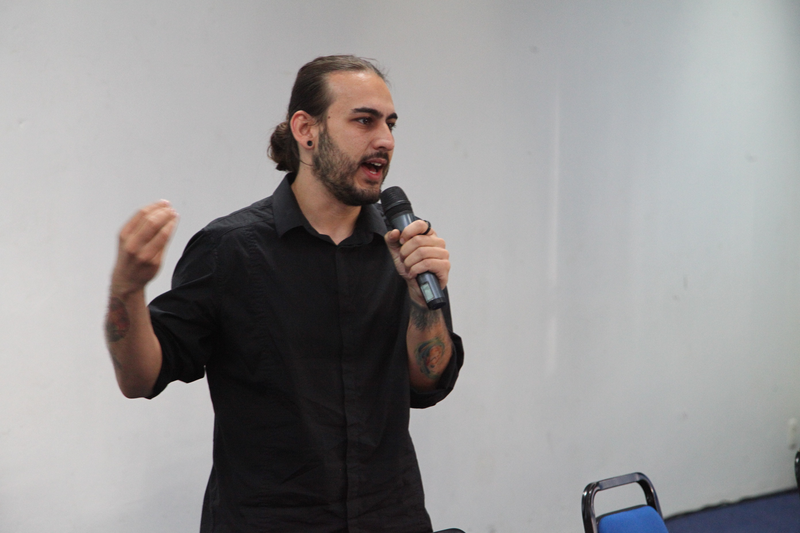 Seminário Estadual sobre Gestão Cultural em Chapecó - Qiah Salla, palestrante