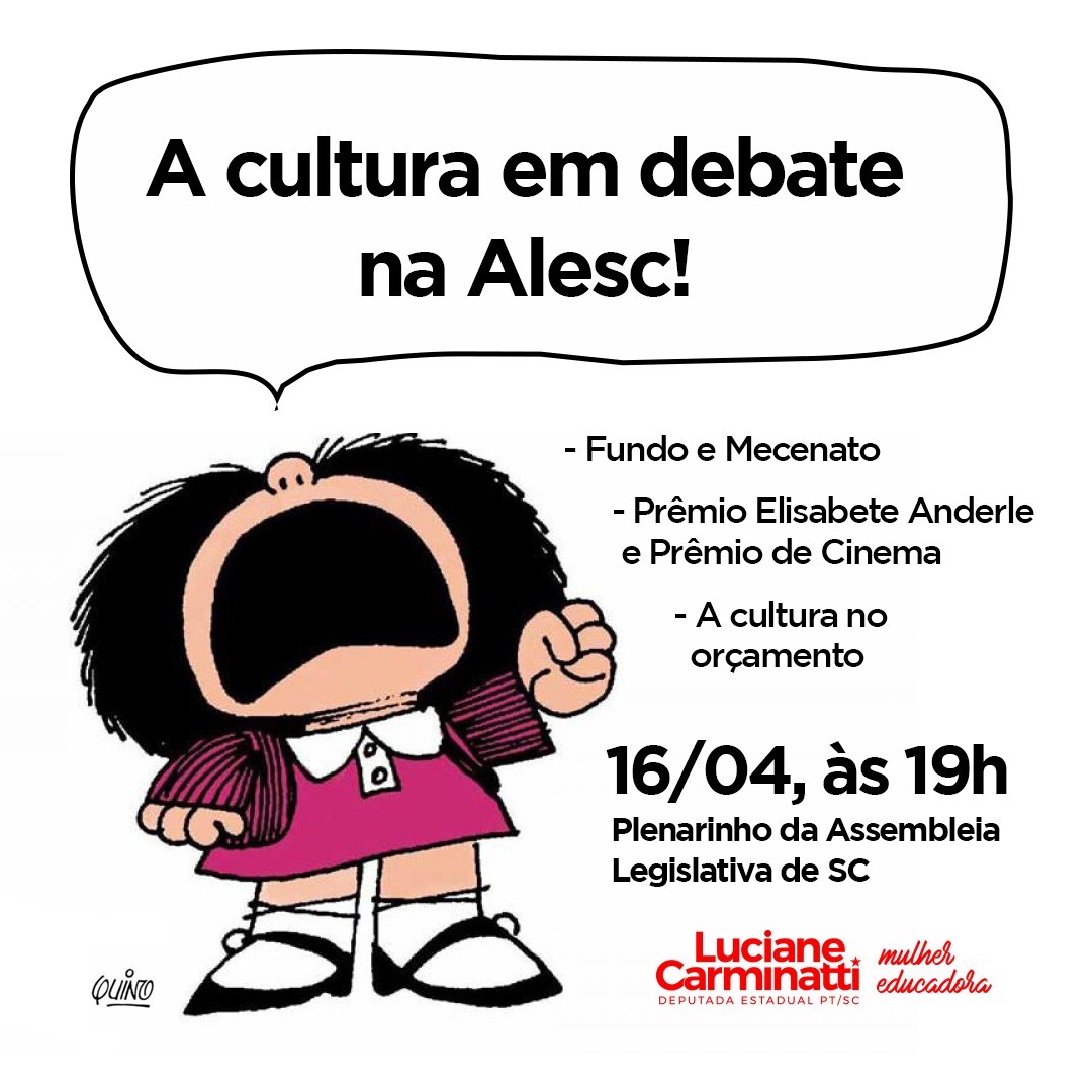 Financiamento da Cultura será tema de audiência pública