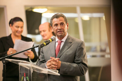 Presidente Julio Garcia participa de encontro nesta segunda (01) na Acib de Blumenau