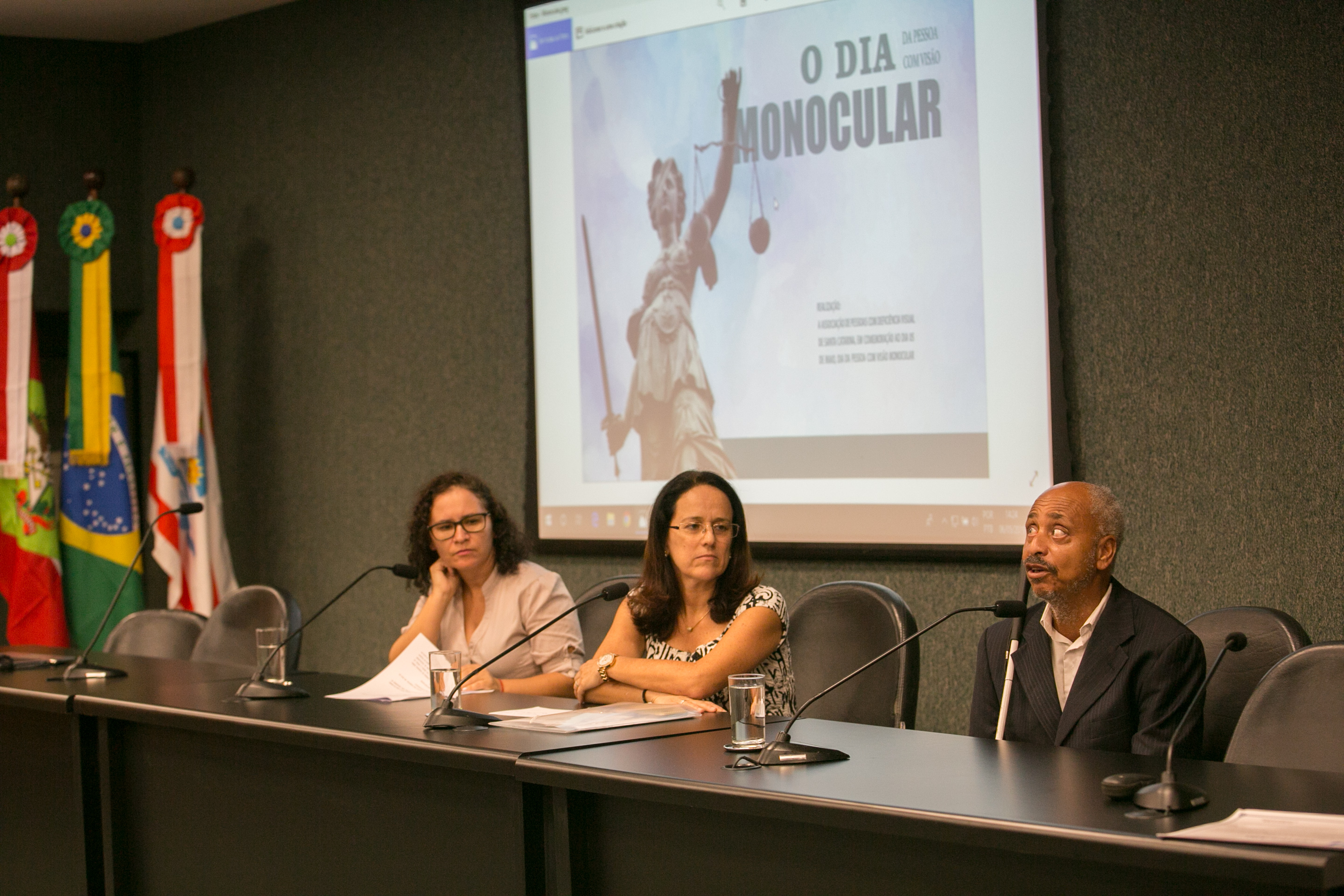 Seminário dia da pessoa com visão Monocular