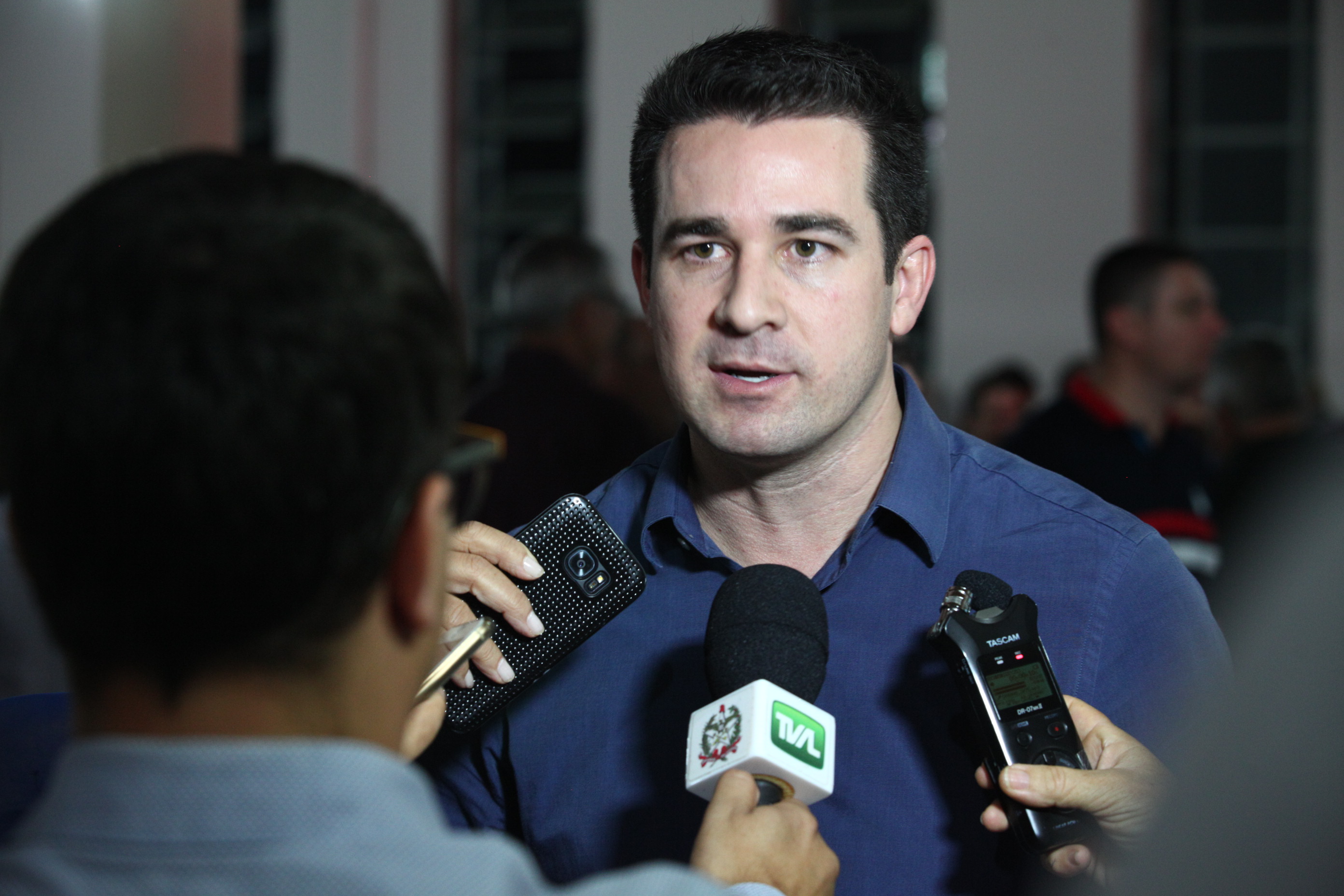 Audiência Pública sobre a Cratera na Rodovia SC 108 em São João Batista - Daniel Cândido, prefeito de São João Batista