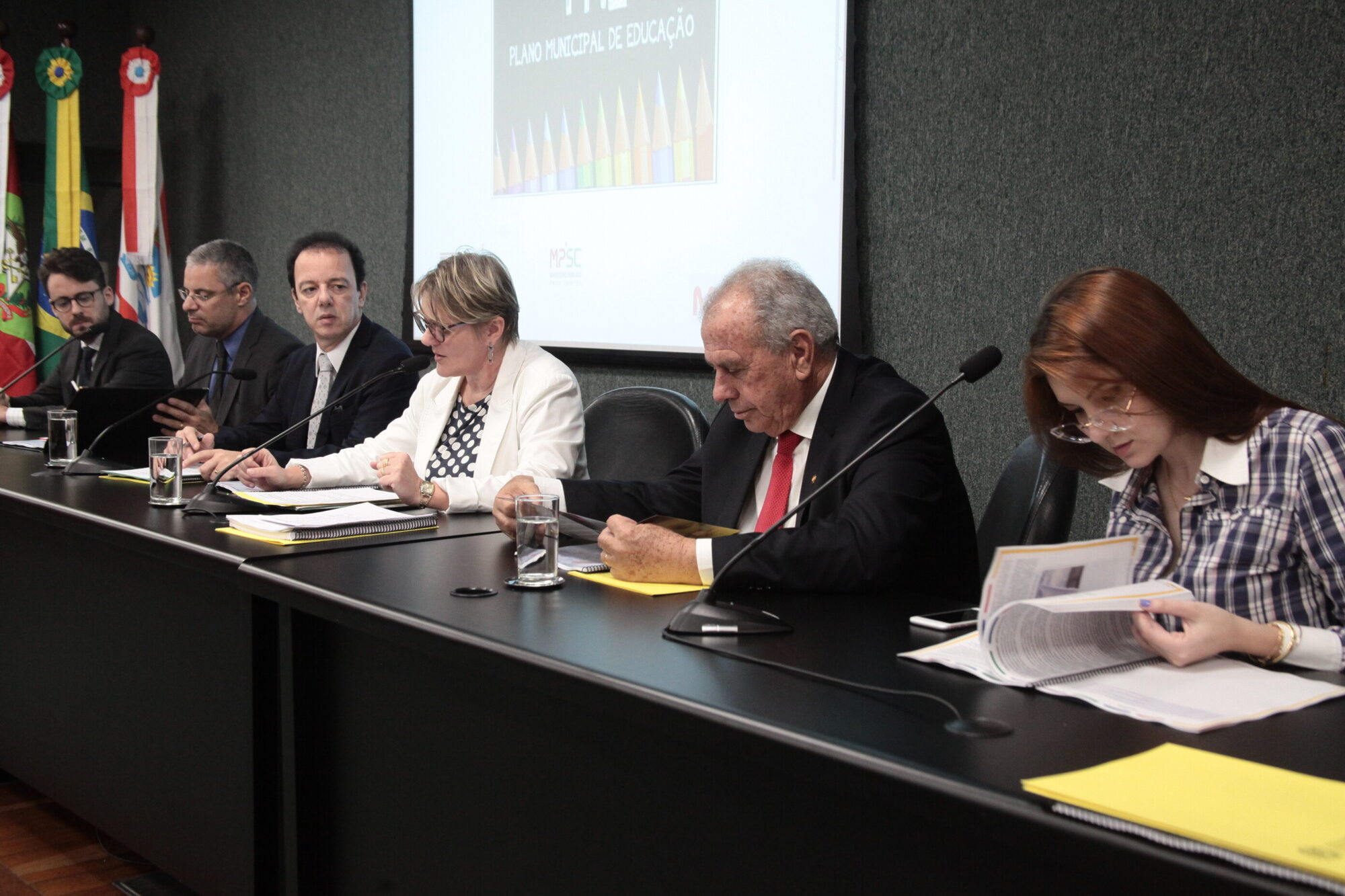 TCE e MP apresentam dados sobre monitoramento dos planos de educação