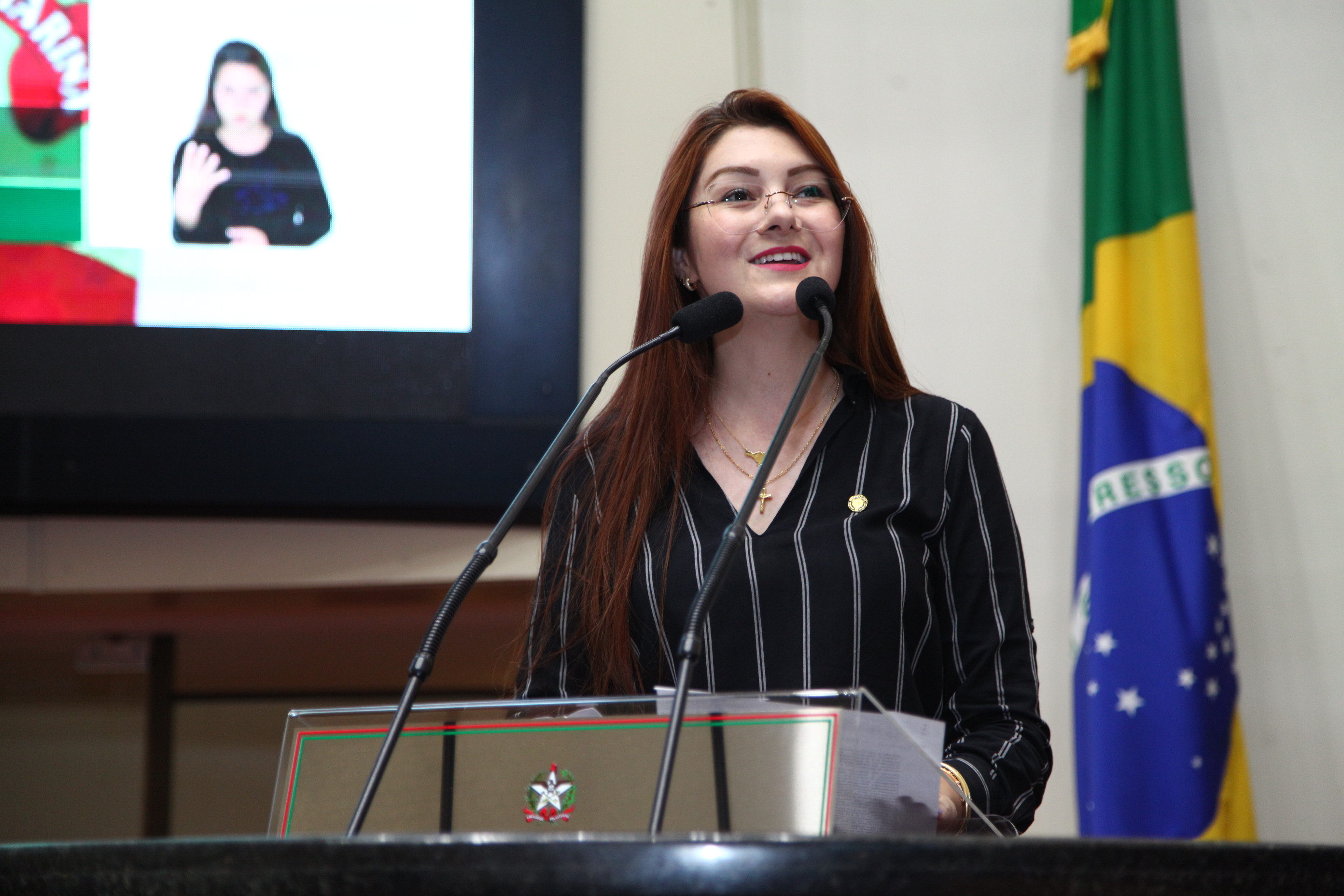 Sessão Ordinária - Deputada Ana Caroline Campagnolo (PSL)