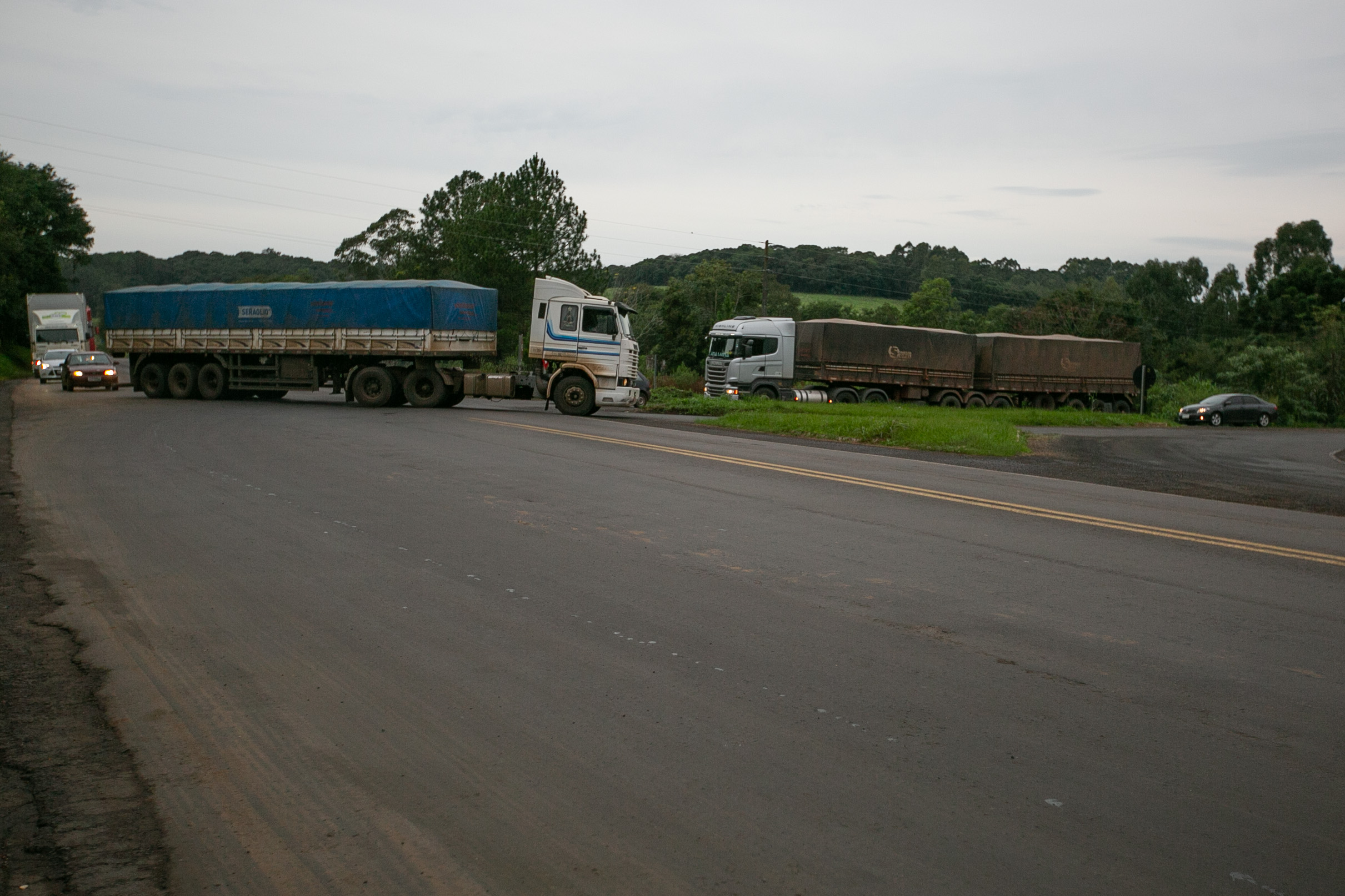 Entroncamento da BR 282 com a BR 158