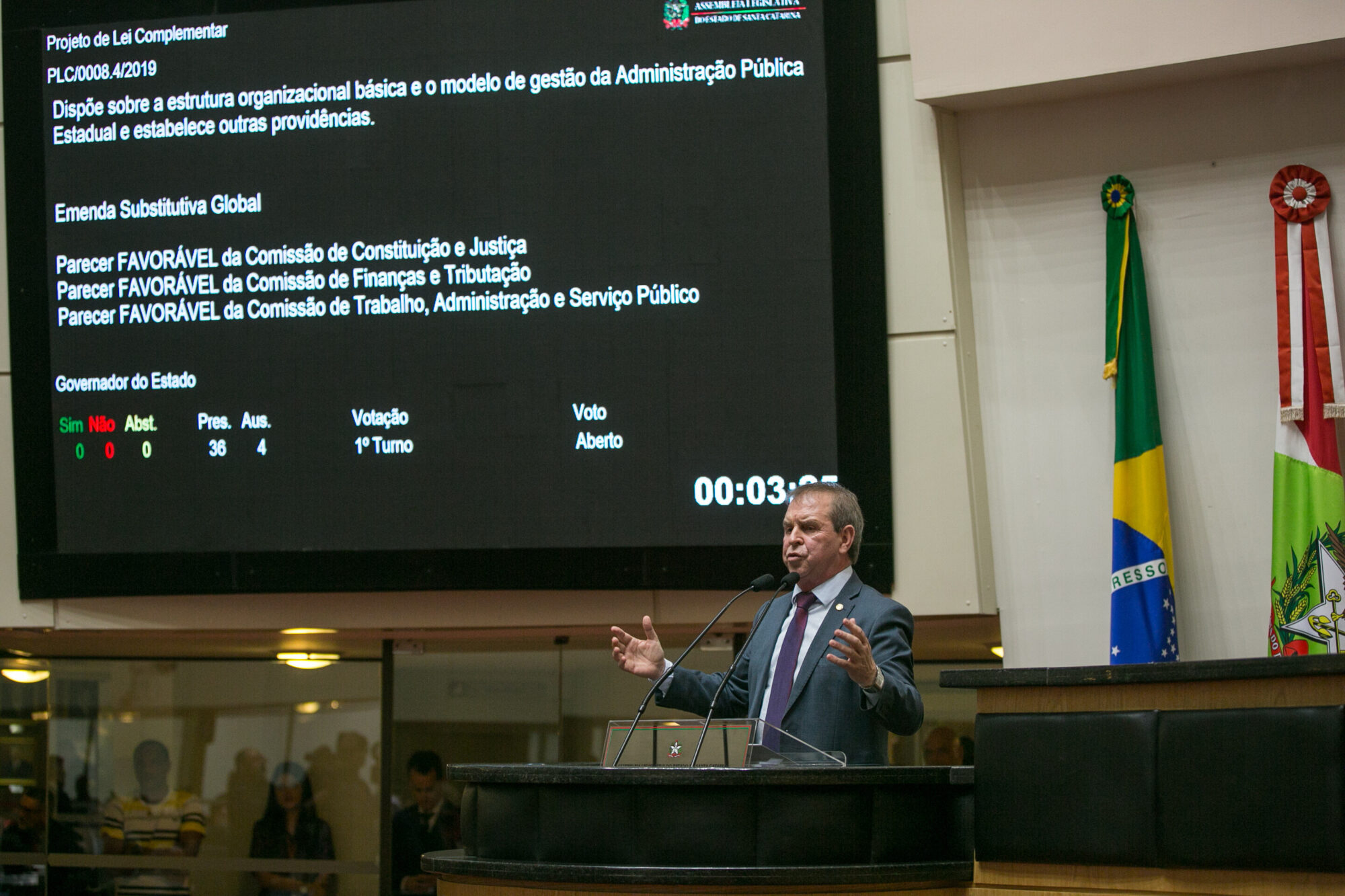 Emenda sobre fim dos pontos facultativos é rejeitada em Plenário