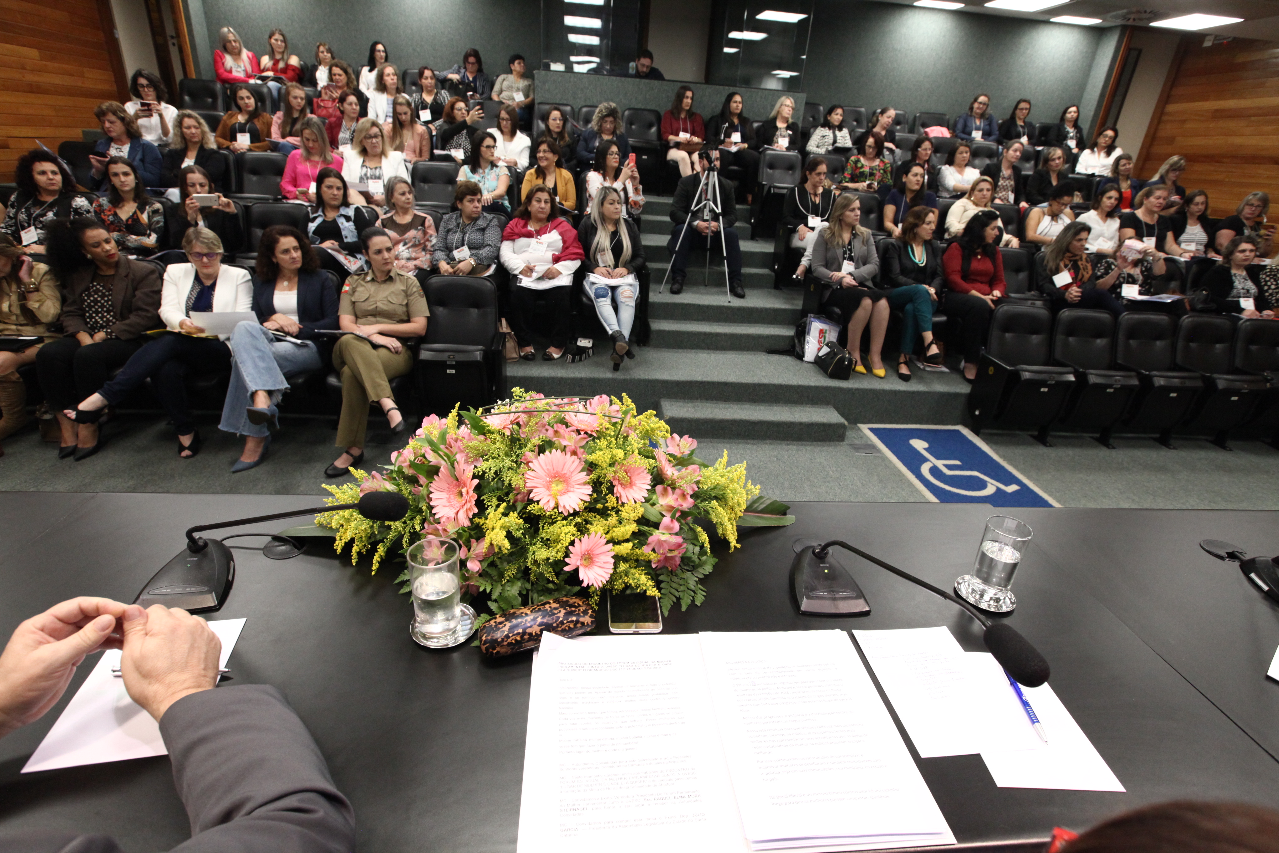 Encontro Estadual das Mulheres Parlamentares de Santa Catarina com ( UVESC )