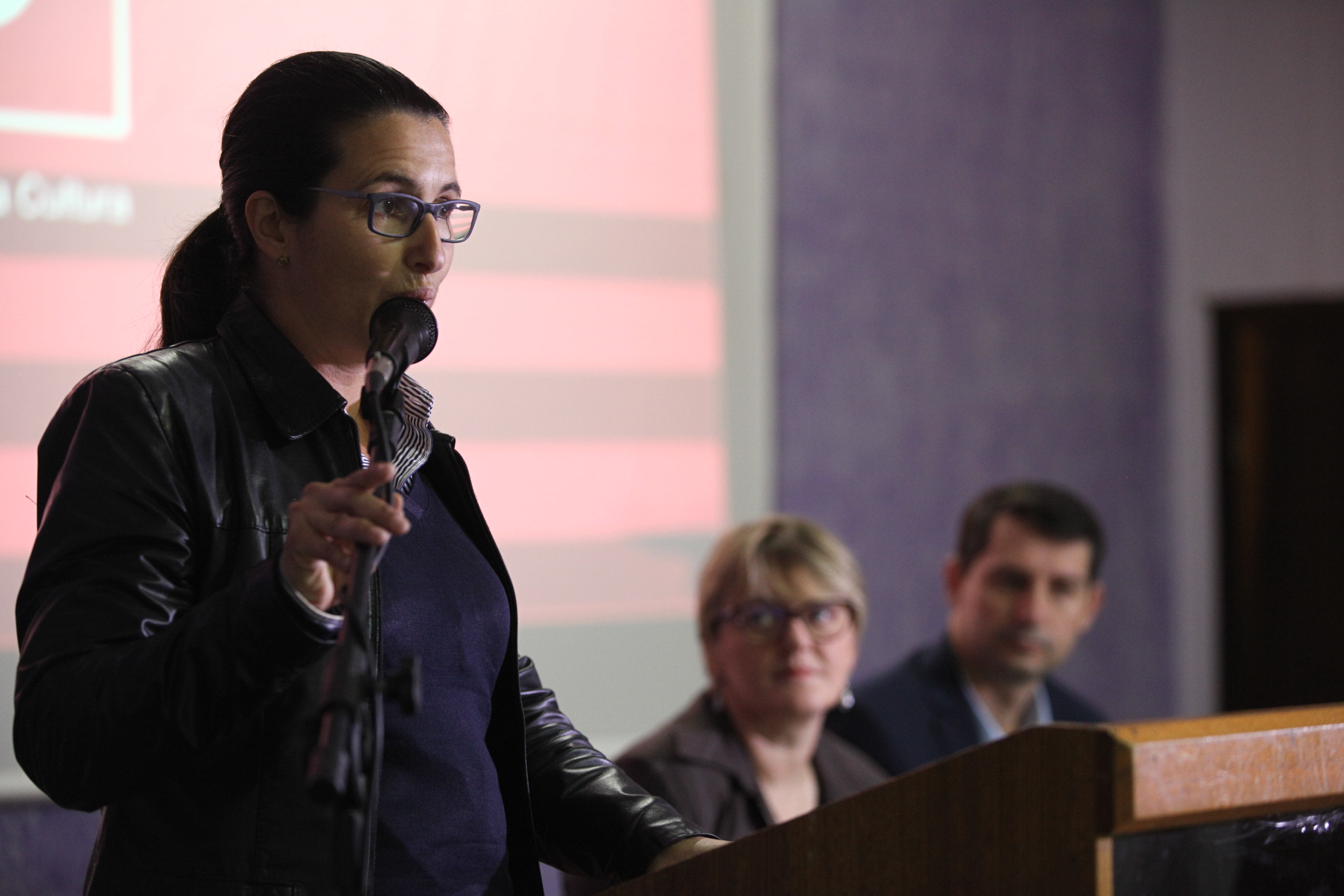 Seminário de Gestão Cultural em Caçador - Viviane Vueno, vice-presidente do Consesc
