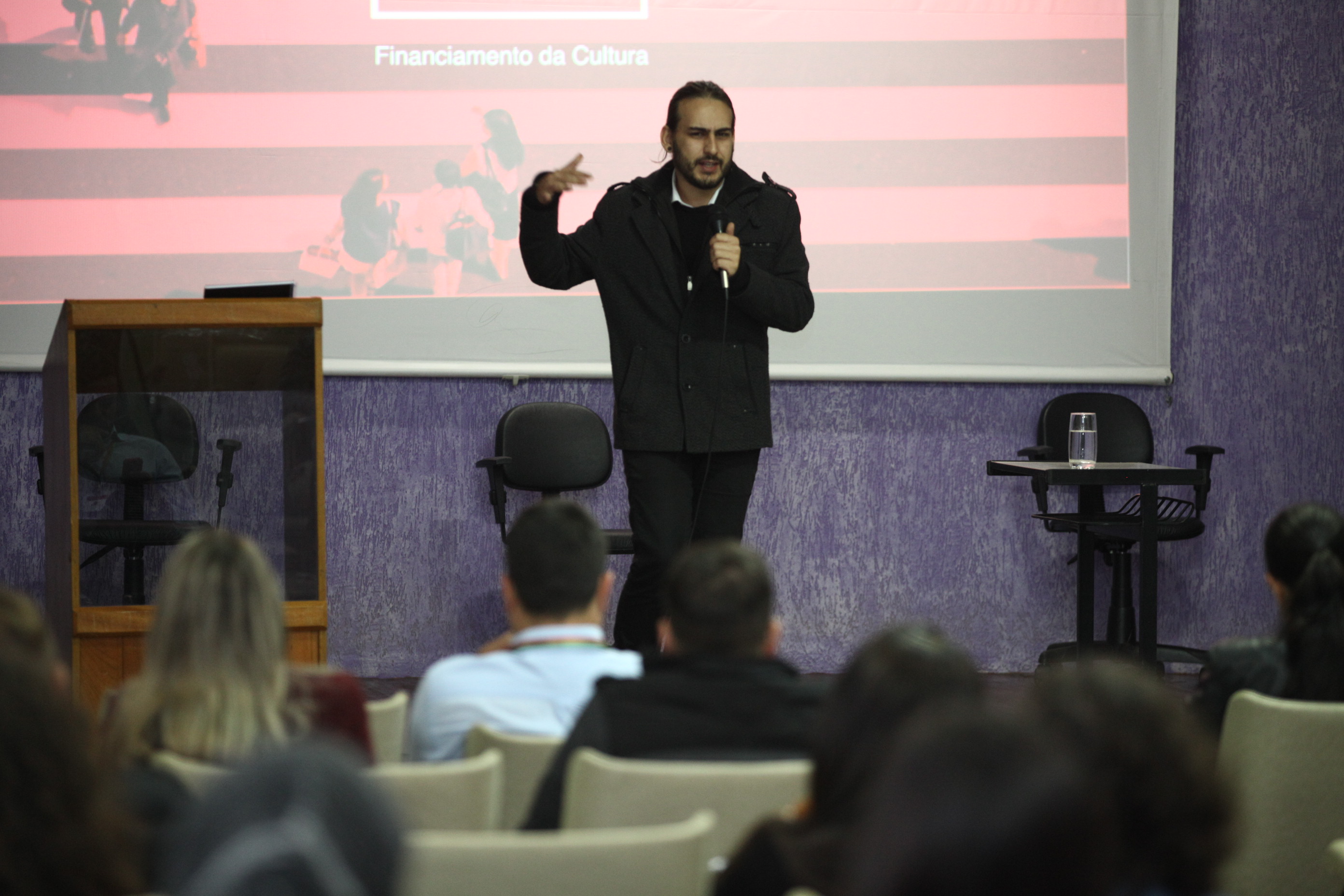 Seminário de Gestão Cultural em Caçador - Ezequias Salla