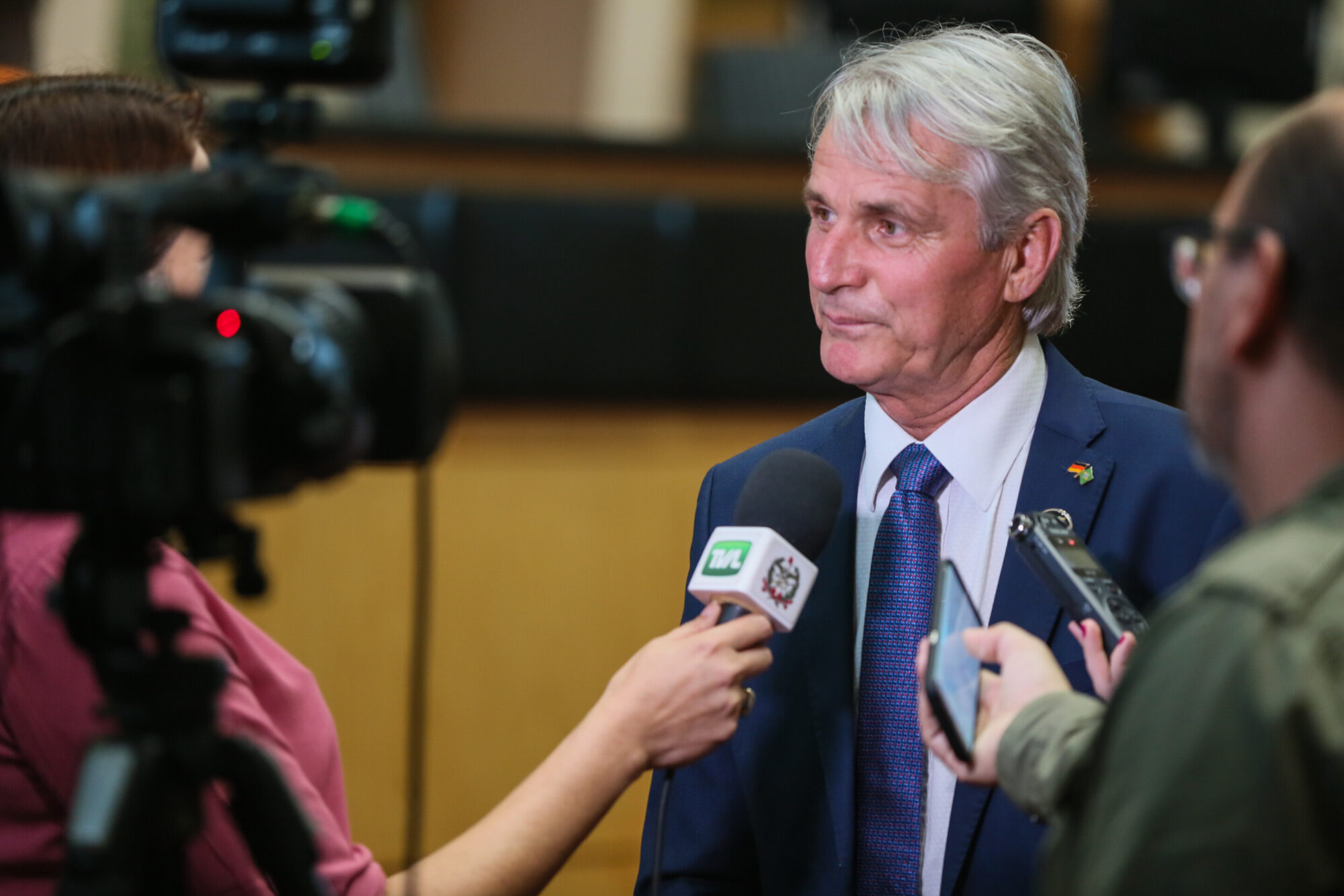 Ernei José Stähelin, prefeito do município de São Pedro de Alcântara.