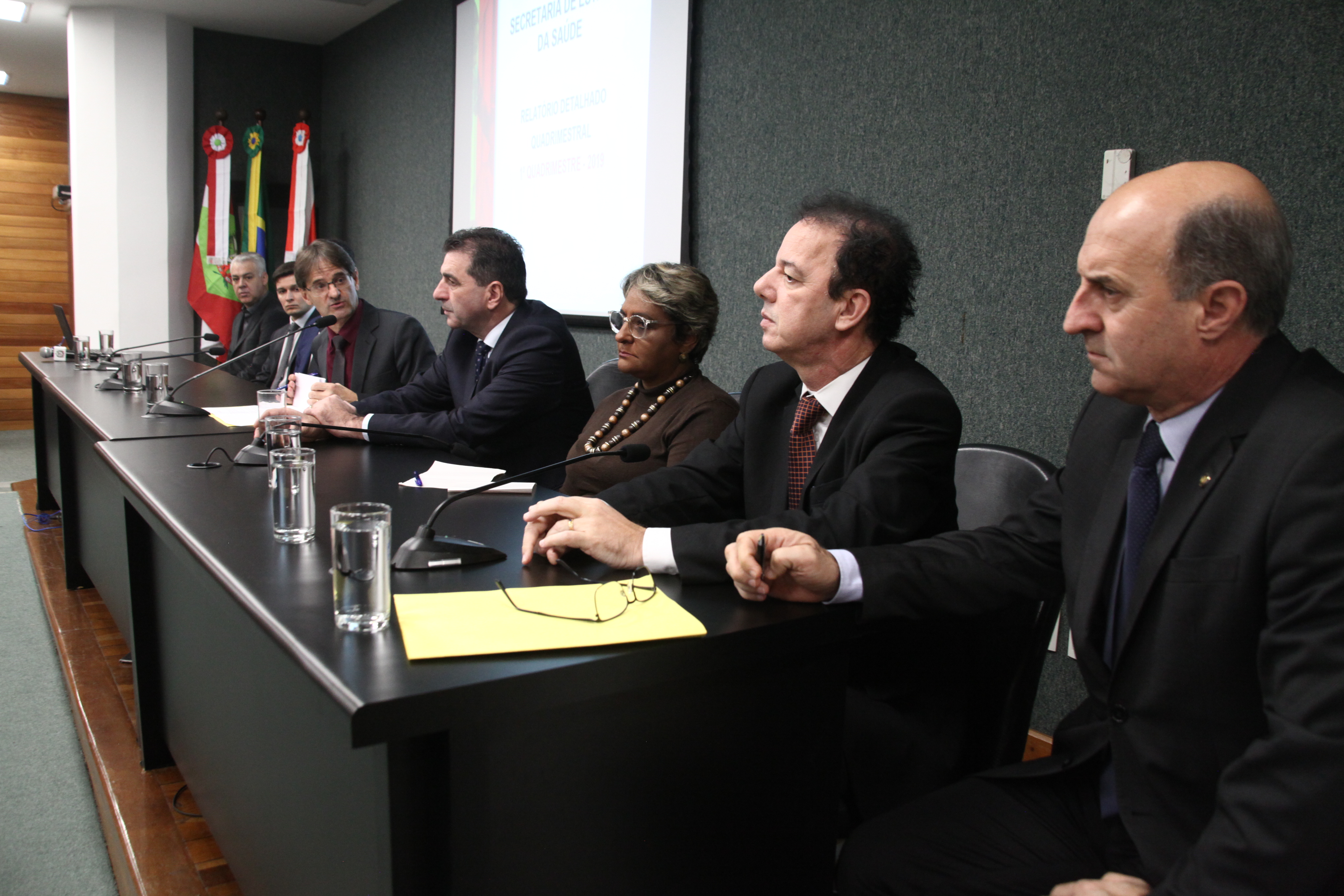 Audiência Publica Prestação de Contas do 1º quadrimestre de 2019 da Secretaria da Saúde