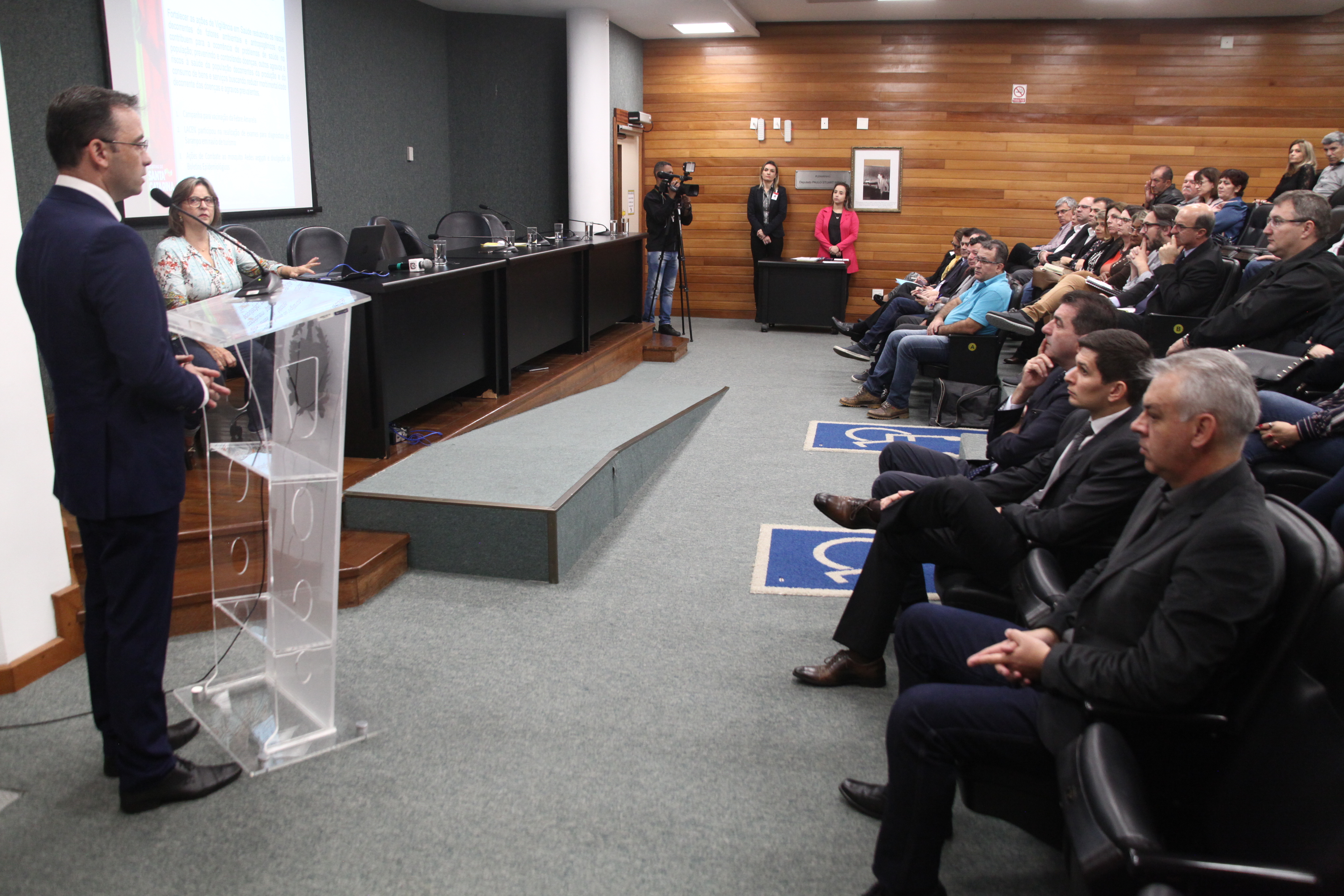 Audiência Publica Prestação de Contas do 1º quadrimestre de 2019 da Secretaria da Saúde