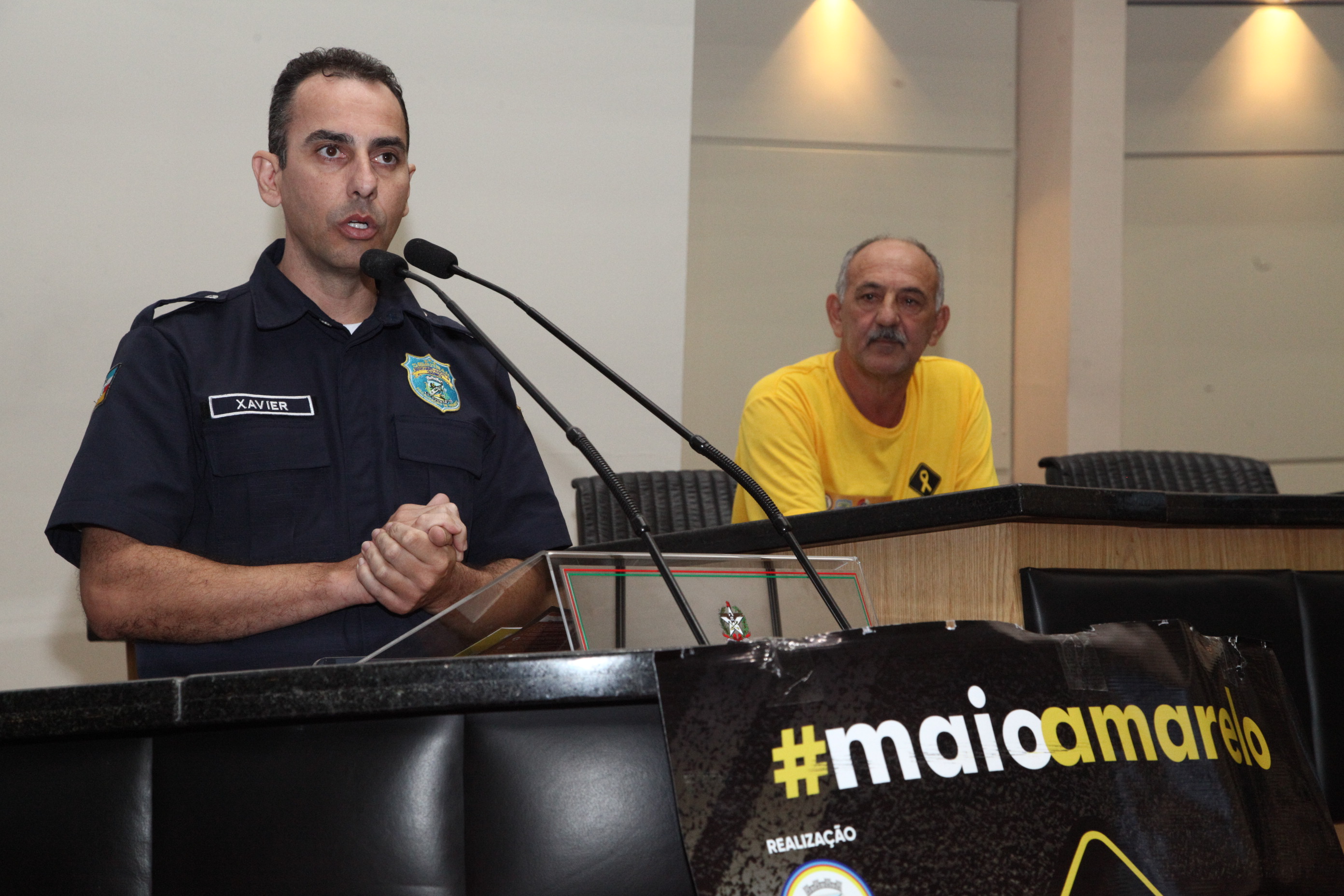 Maio Amarelo - Sandro Santos Xavier, coordenador do núcleo de educação para o trânsito