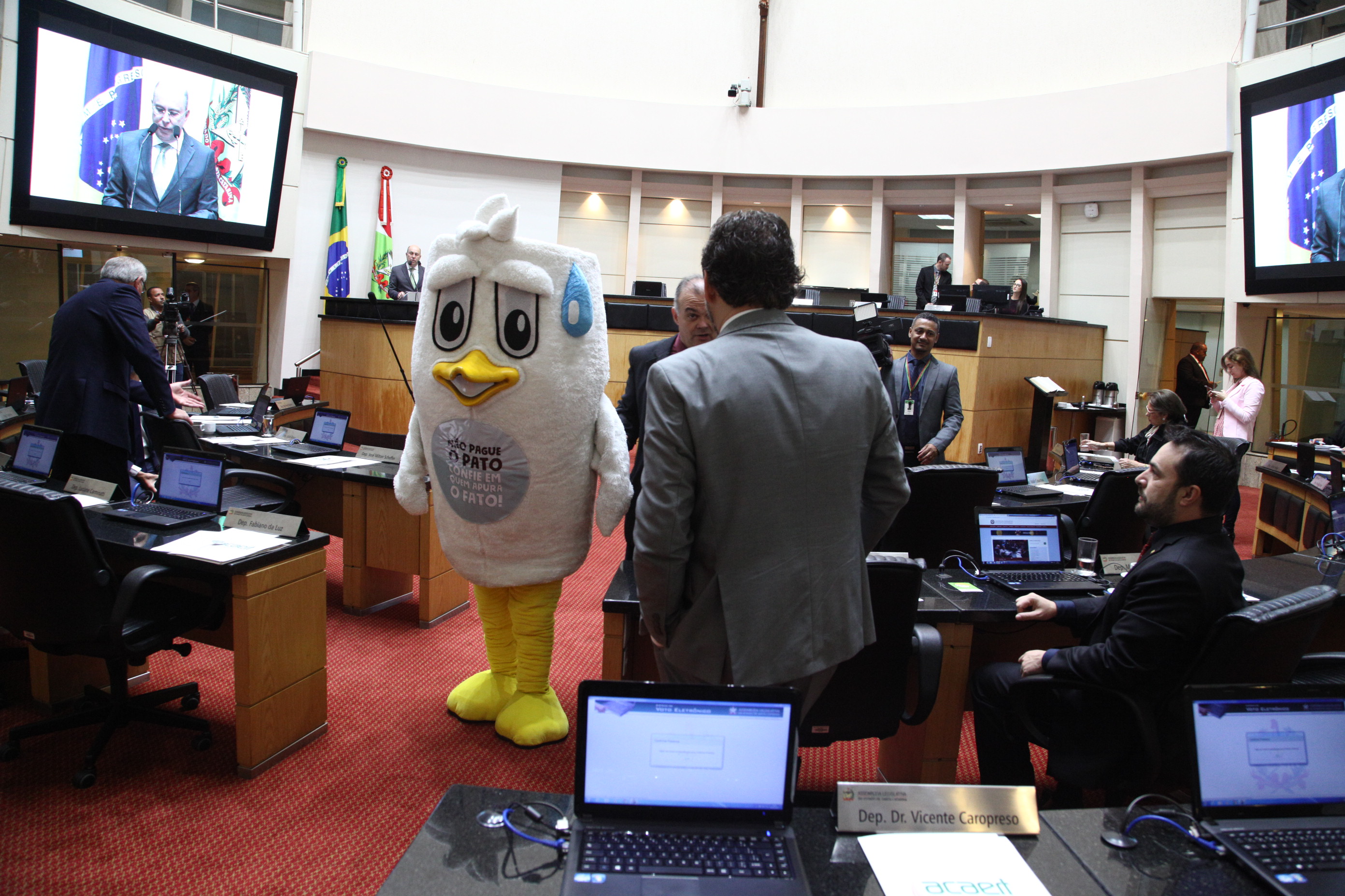 Acaert - Mensagem do Segmento de Comunicação ao Parlamento Catarinense