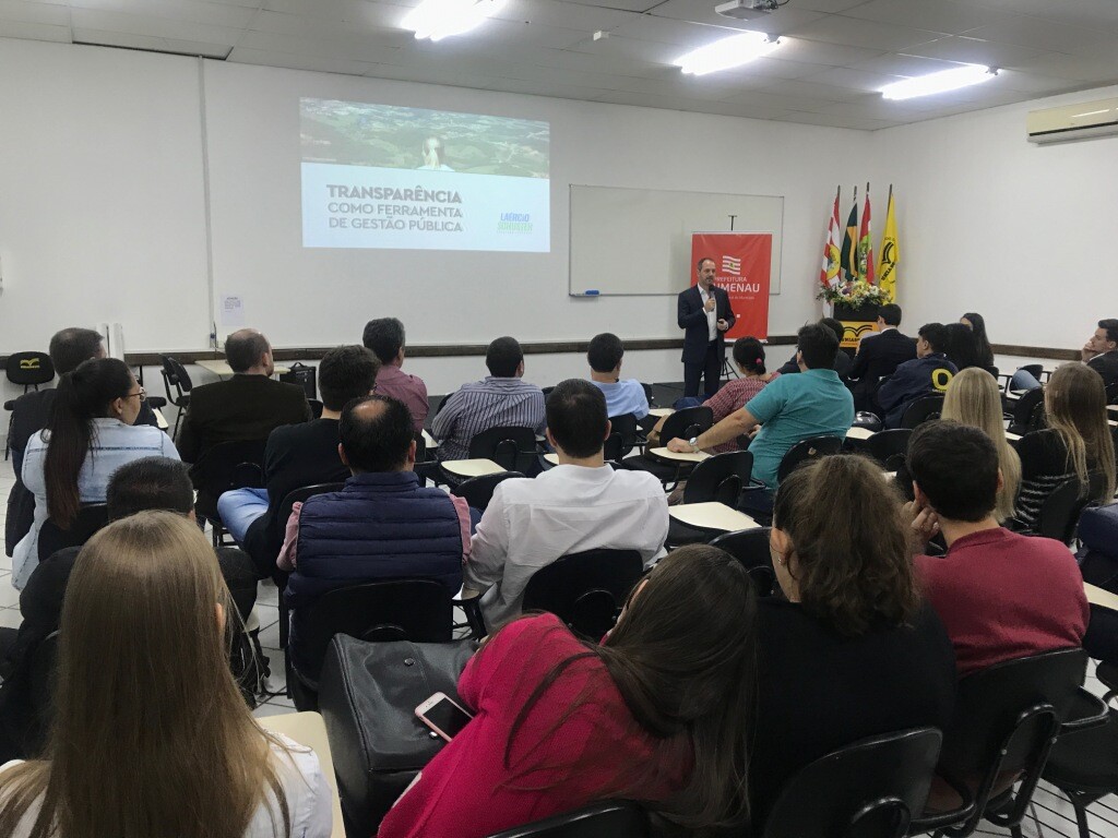 Deputado Laércio Schuster em Blumenau