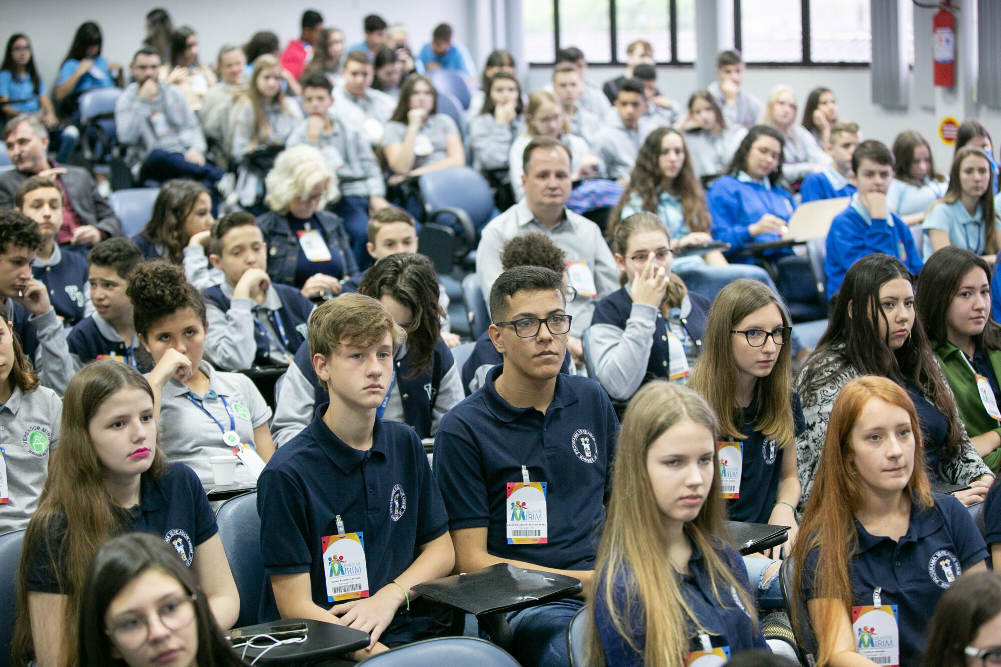 Participaram integrantes de câmaras de vereadores mirins de oito municípios.