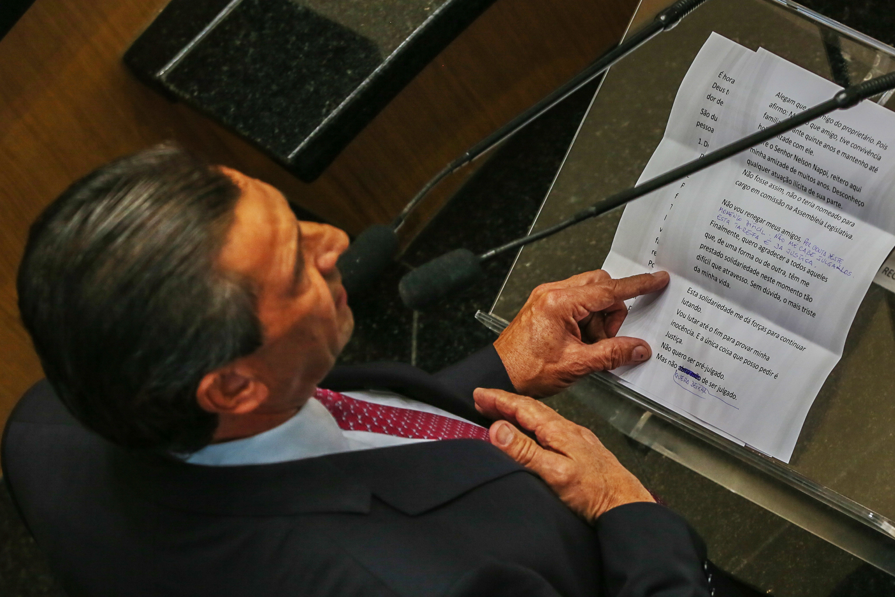 PRONUNCIAMENTO – Presidente Julio Garcia ocupa tribuna durante Sessão Ordinária – Parte 1