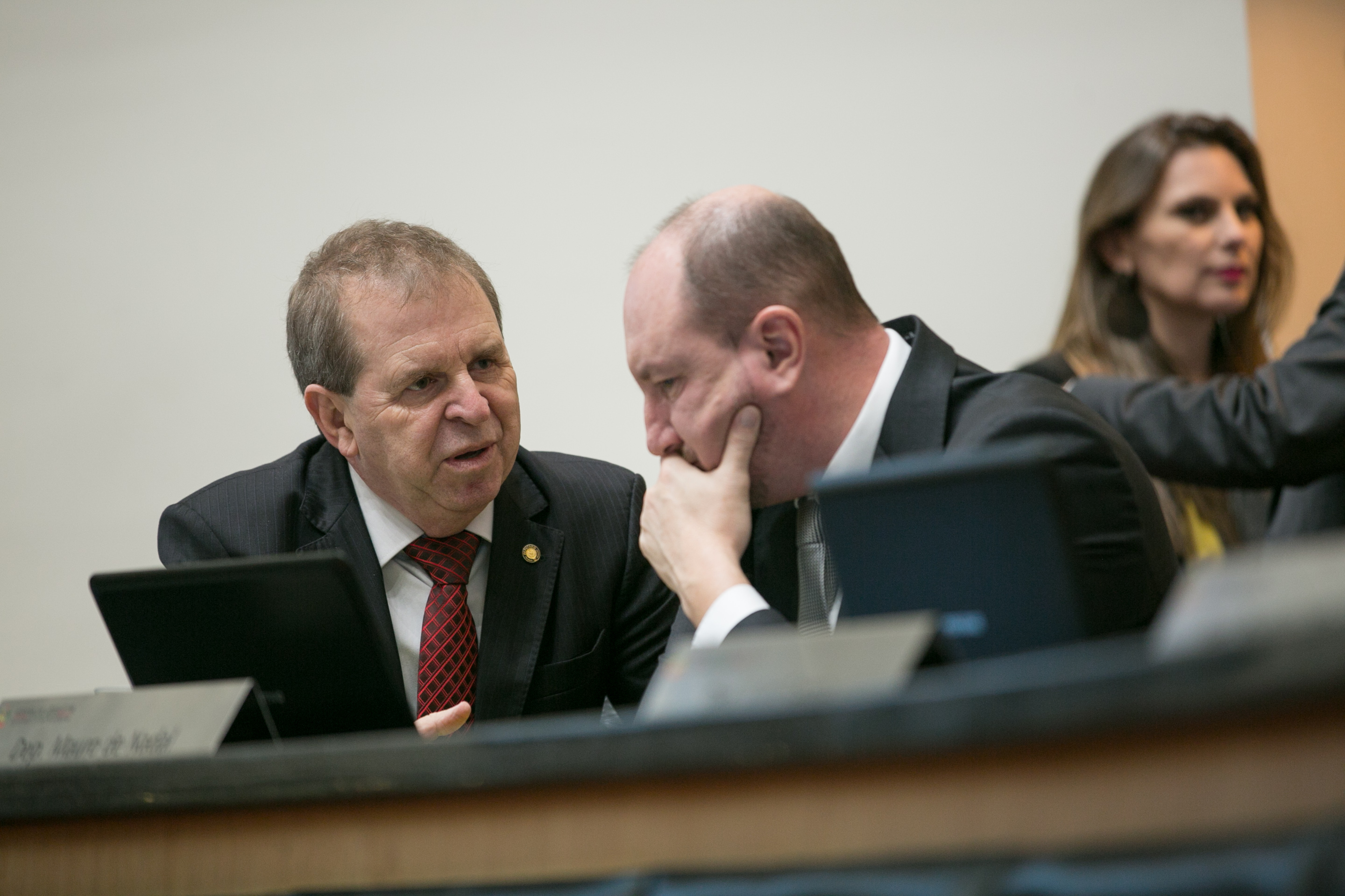Deputado Maurício Eskudlark (PR) e Deputado Mauro de Nadal (MDB)