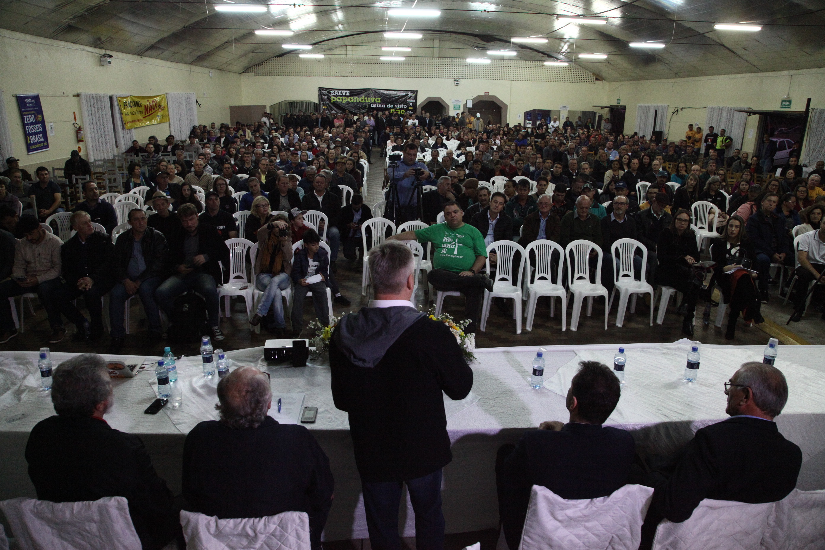 Audiência Pública sobre a Extração de Xisto e Proteção da Bacias do Rios São João e Rio Papanduva
