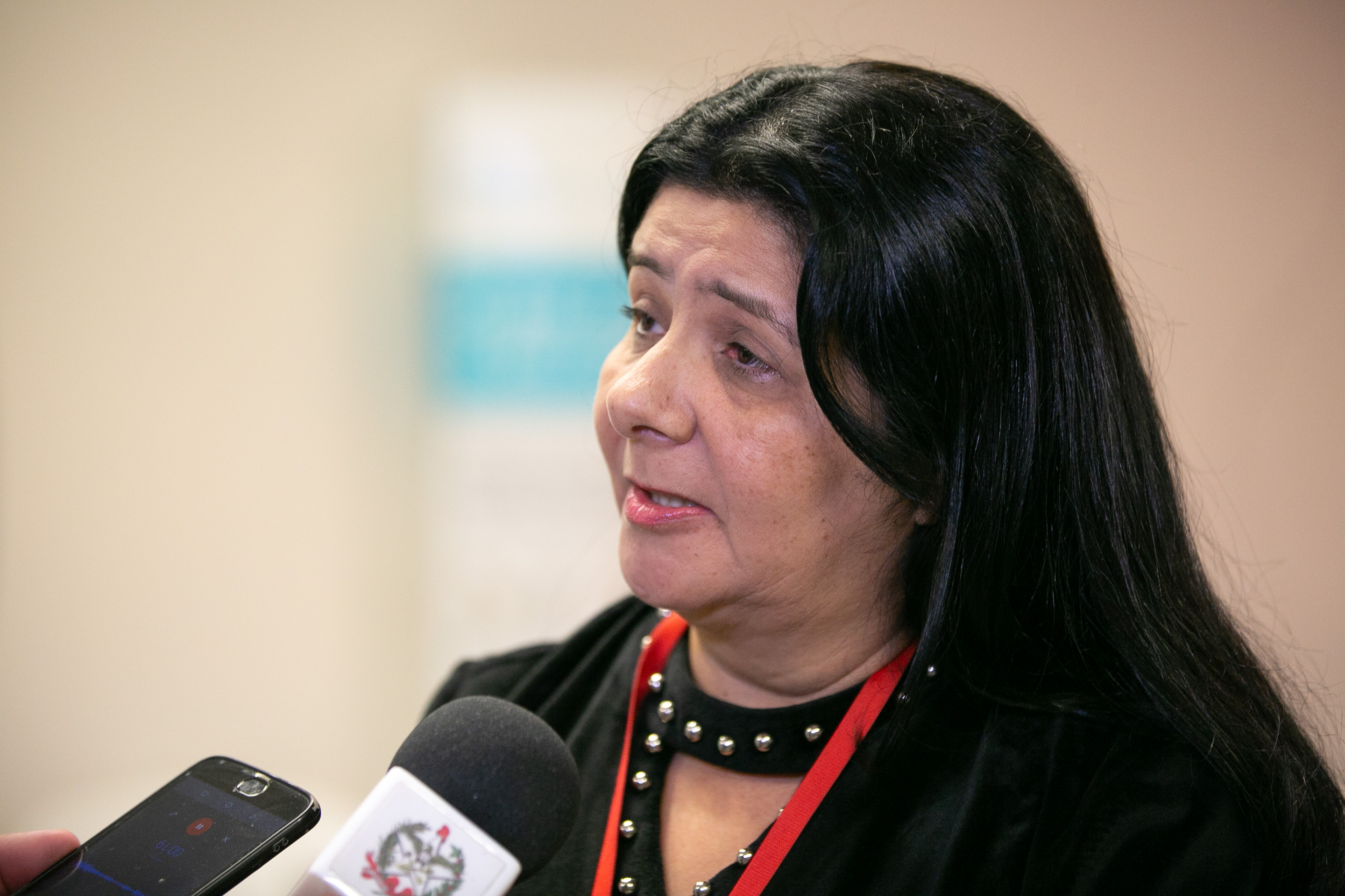 Presidente da Associação Catarinense de Ostomizados (ACO), Candinha Jorge