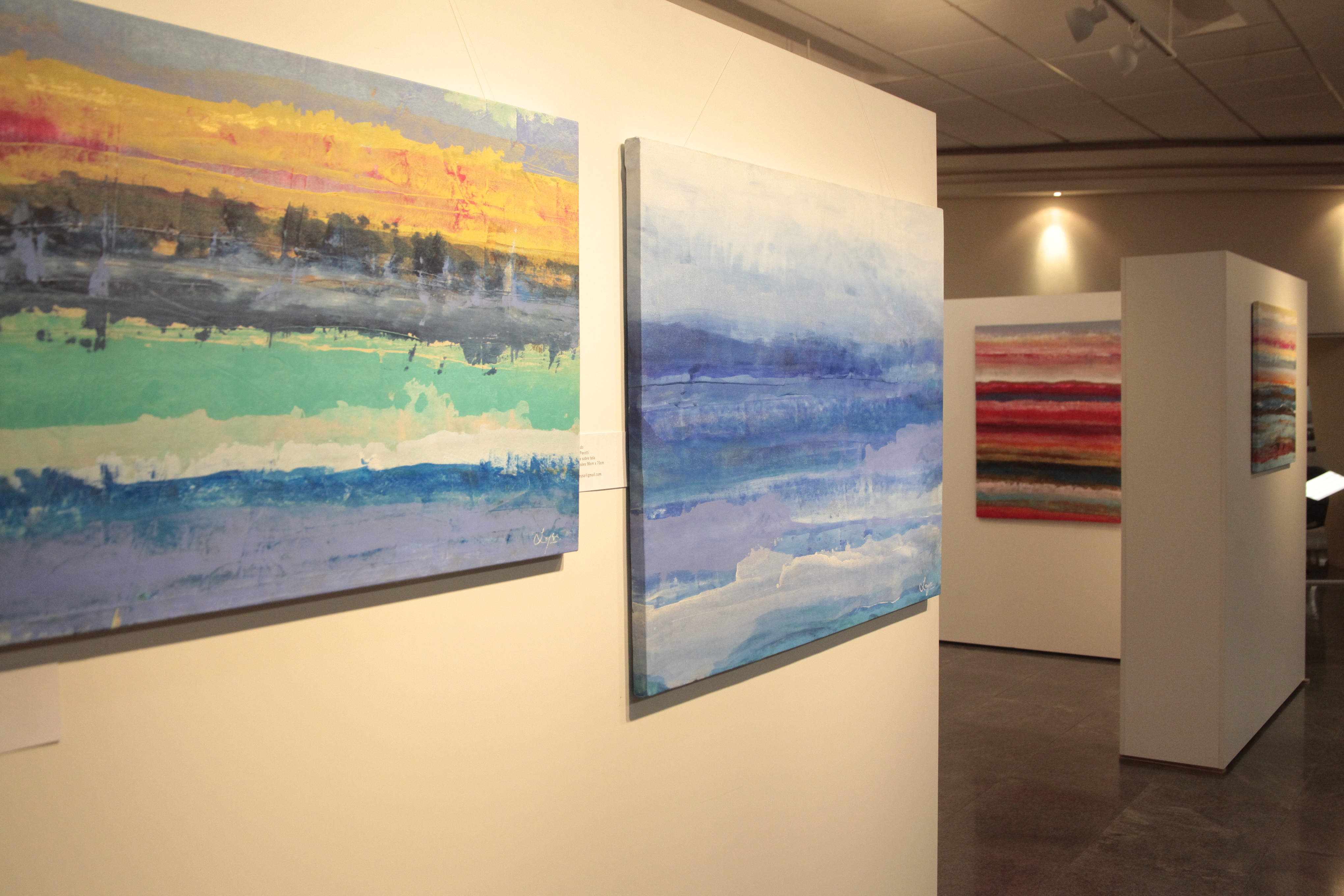 Exposição Lines Series Leysa Perotti