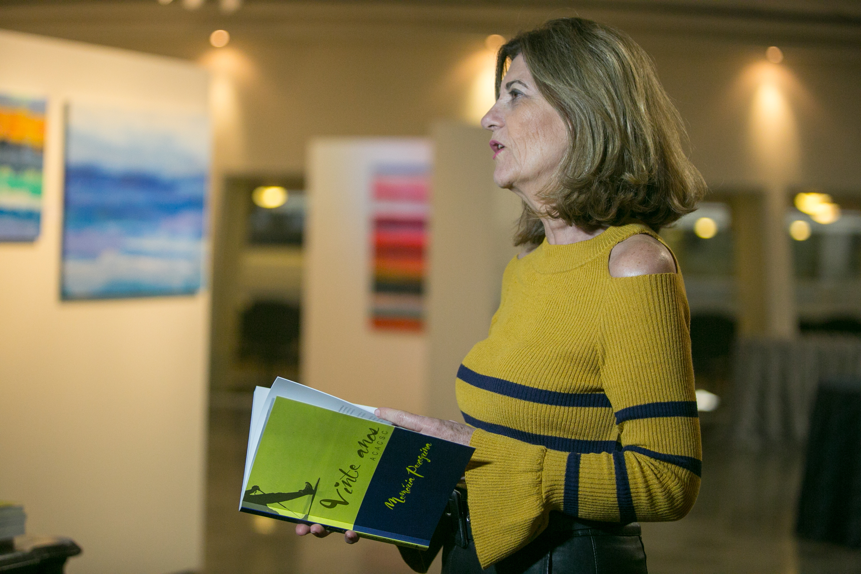 Presidente da Fundação Catarinense de Cultura, Ana Lúcia Coutinho