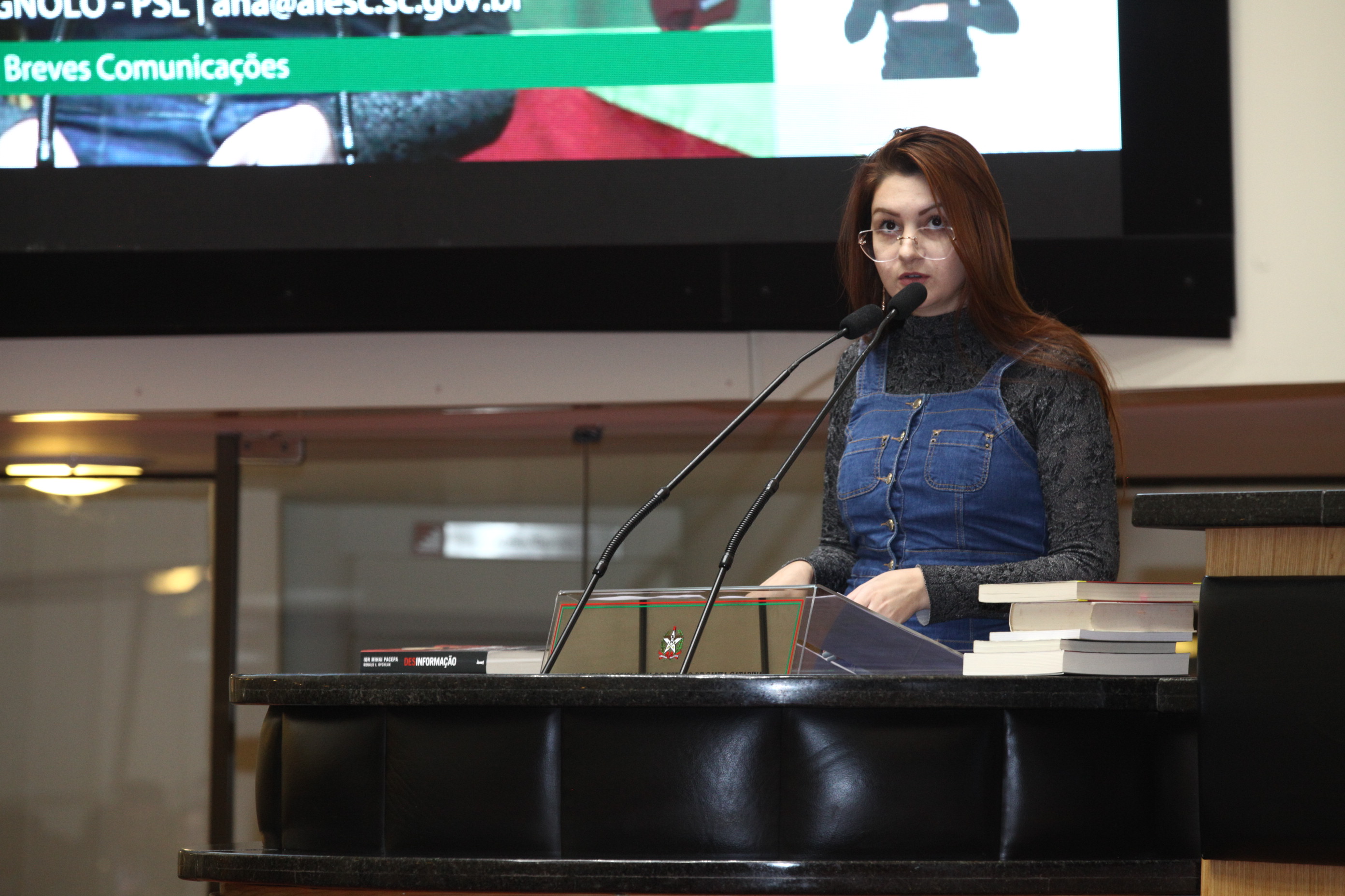 Sessão Ordinária - Deputada Ana Caroline Campagnolo (PSL)