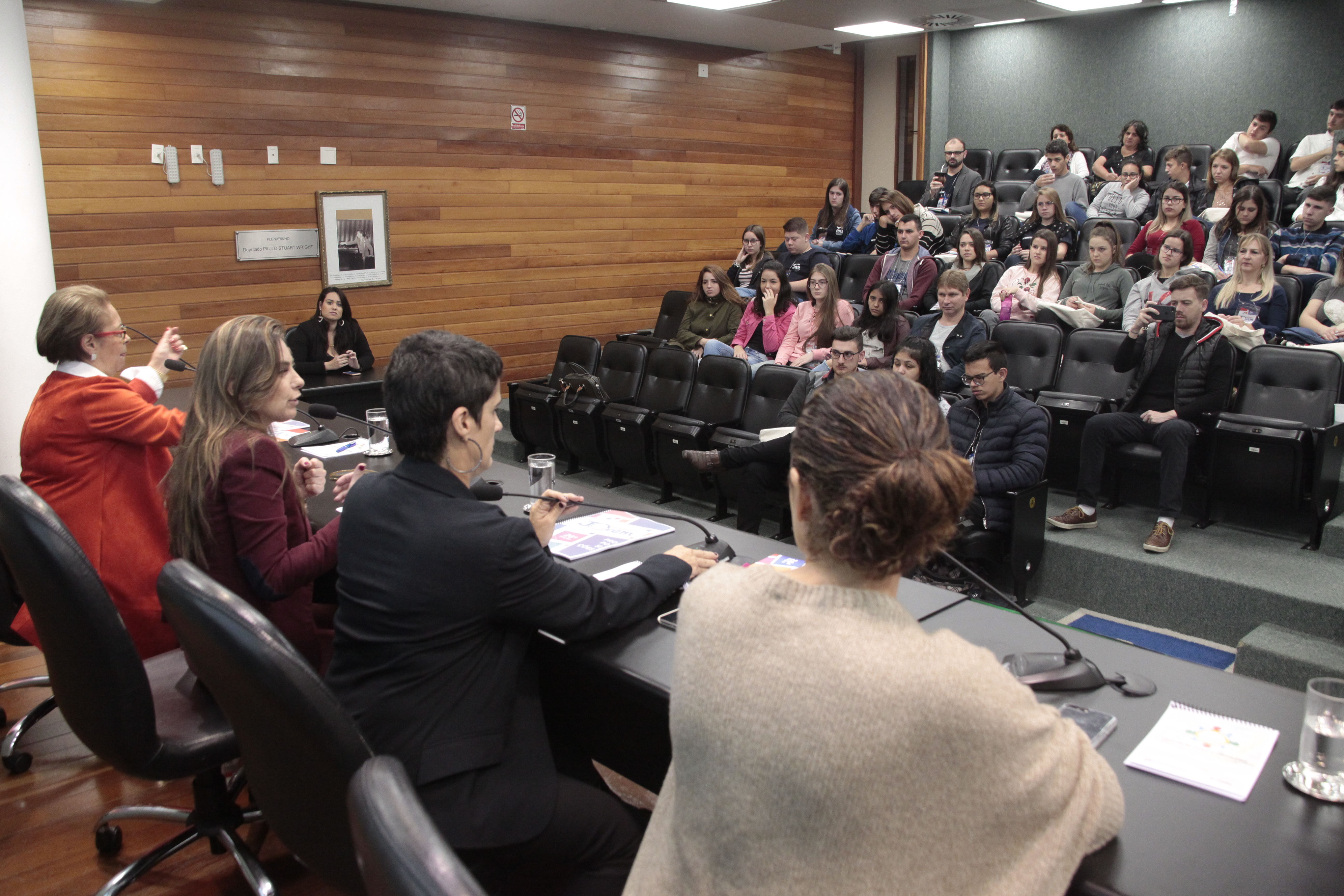 Parlamento Jovem Mesa Redonda Mulher na Política