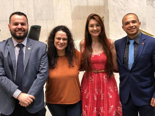 Ana Campagnolo cumpre agenda em São Paulo. Foto: assessoria parlamentar.