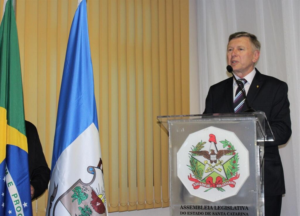 Alesc homenageia Agronômica pelos 55 anos de emancipação