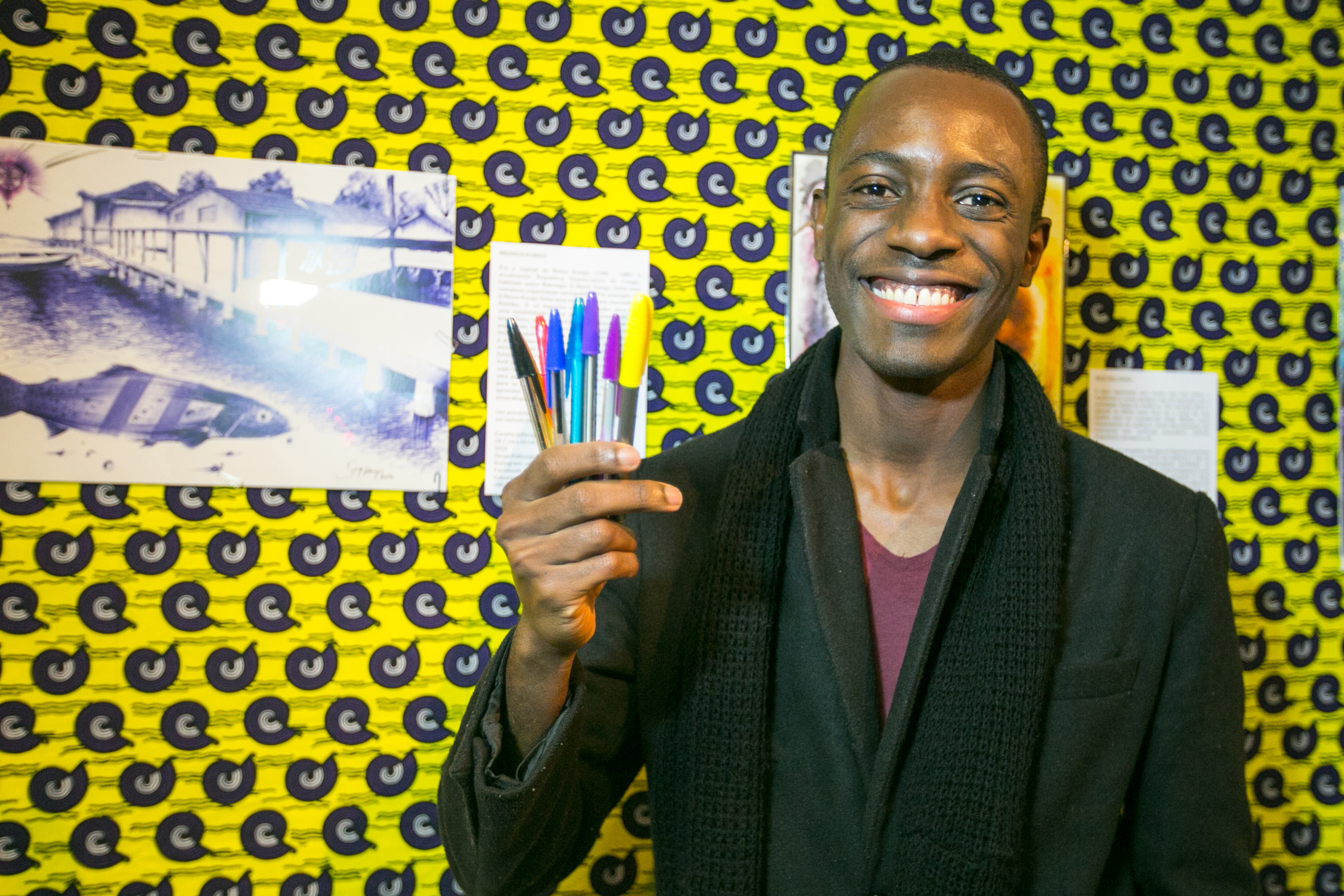 EXPOSIÇÃO – MBOTÉ de Serge Kabongo